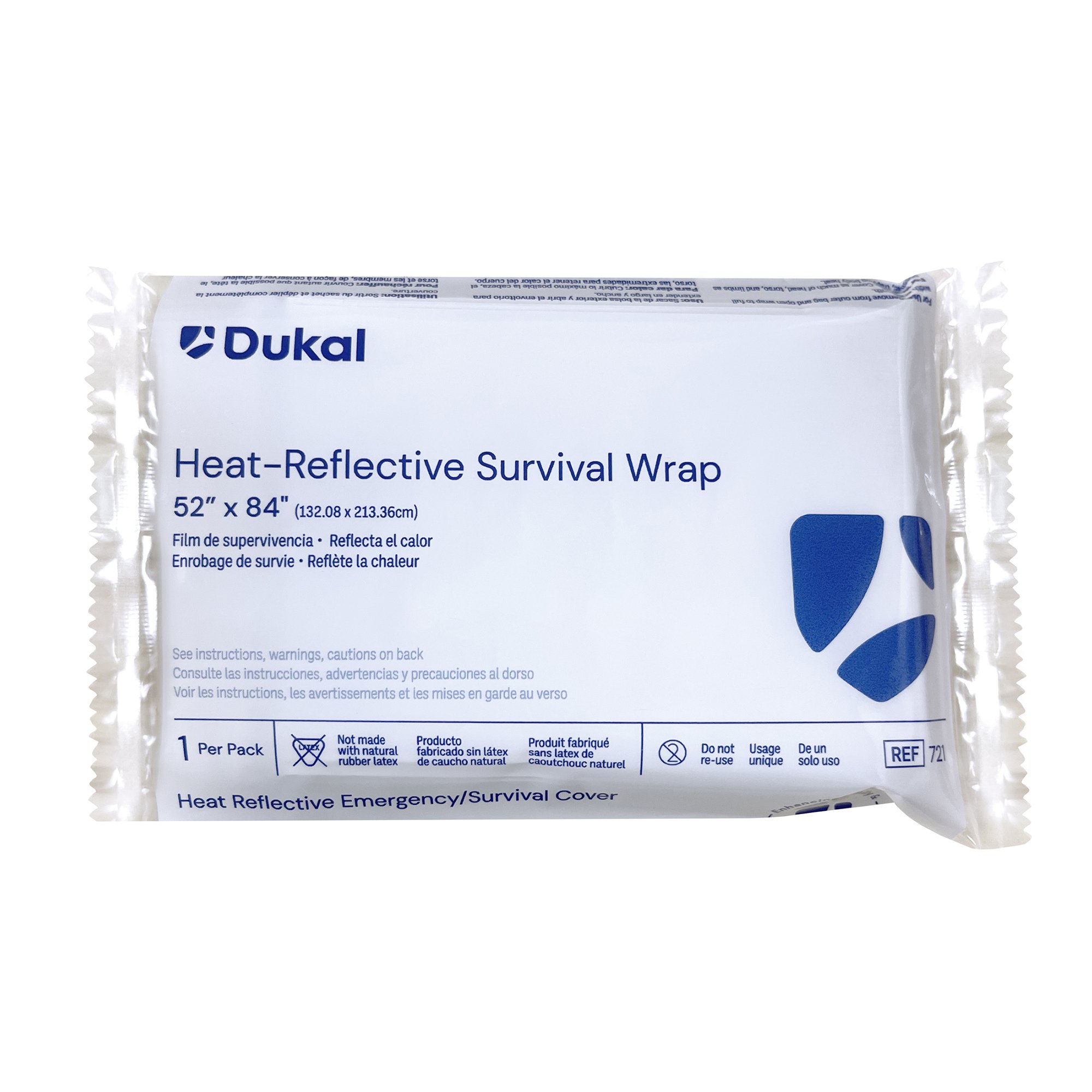 Dukal 721 - Dukal Survival Wrap, 52 x 84 Inch - 1/Each, 250/Case