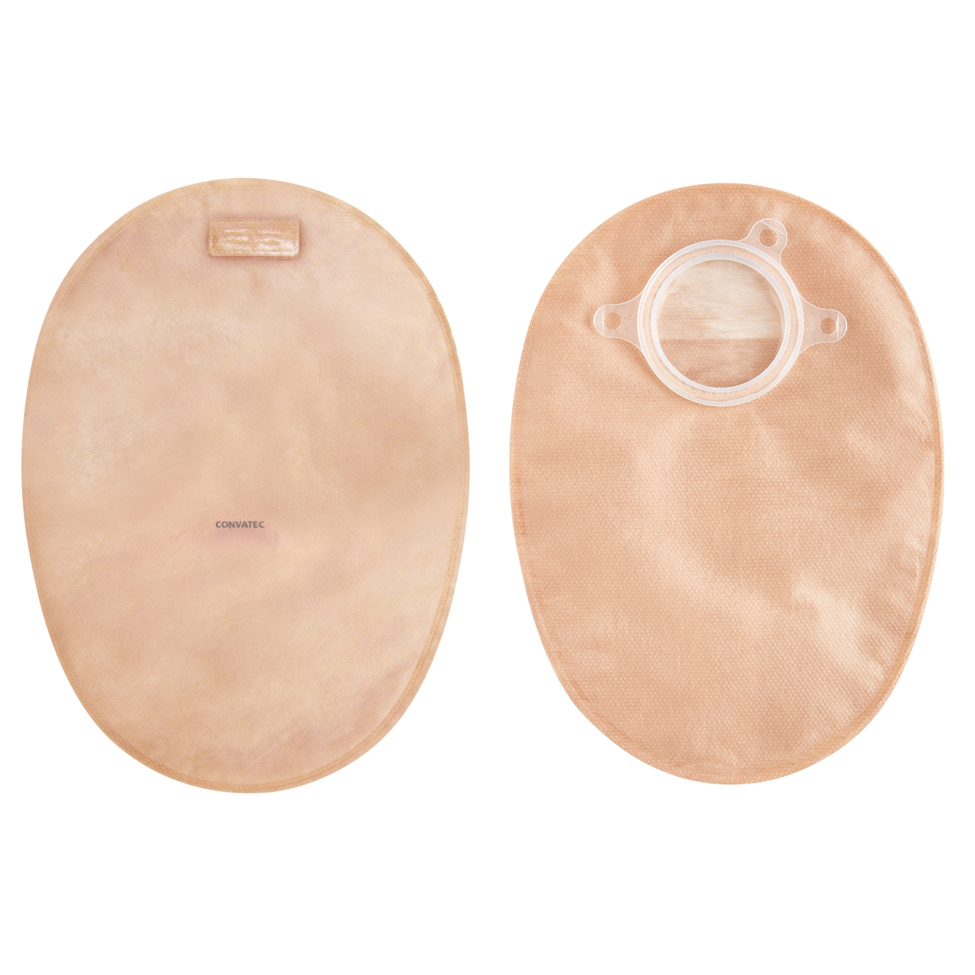 ConvaTec - 416412 The Natura®+ Two-Piece Closed End Beige Filtered Ostomy Pouch