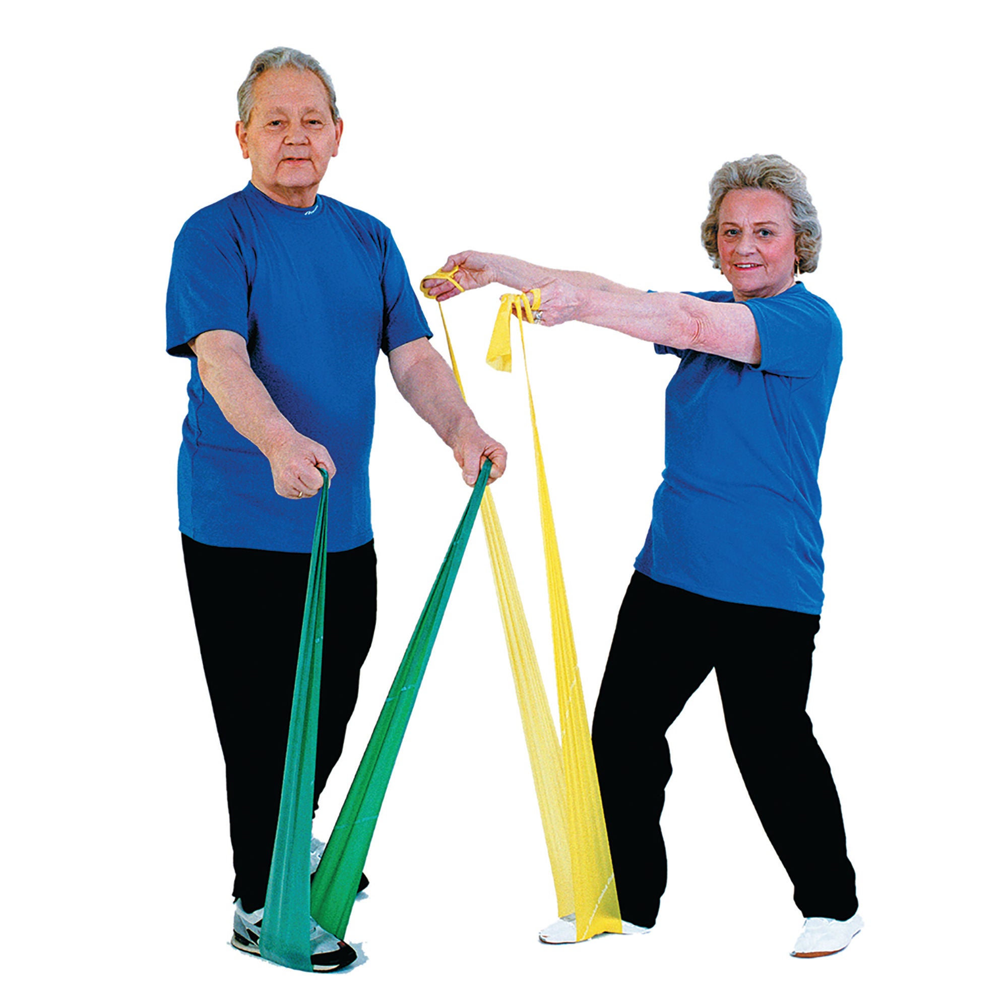 Fabrication Enterprises - 10-1237 Exercise Resistance Band TheraBand® Red 5 Inch X 25 Yard Medium Resistance