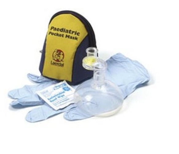 Laerdal Medical - 820054 CPR Face Mask Laerdal Mouth to Mask 2 X 3 X 3 Inch Single Use