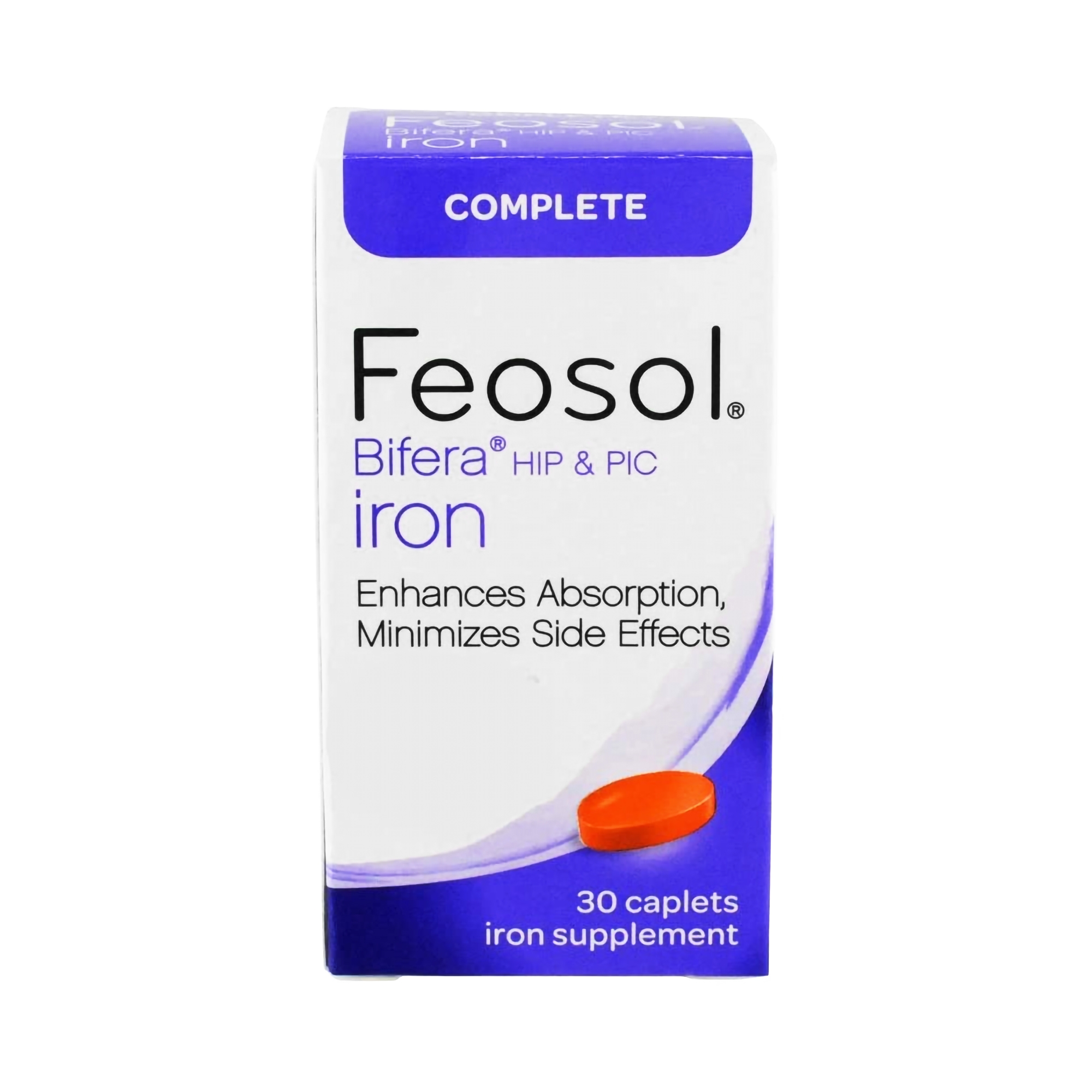 Meda Consumer Healthcare - 34601709530 Feosol® Bifera® HIP and PIC Iron / PIC / HIP Mineral Supplement