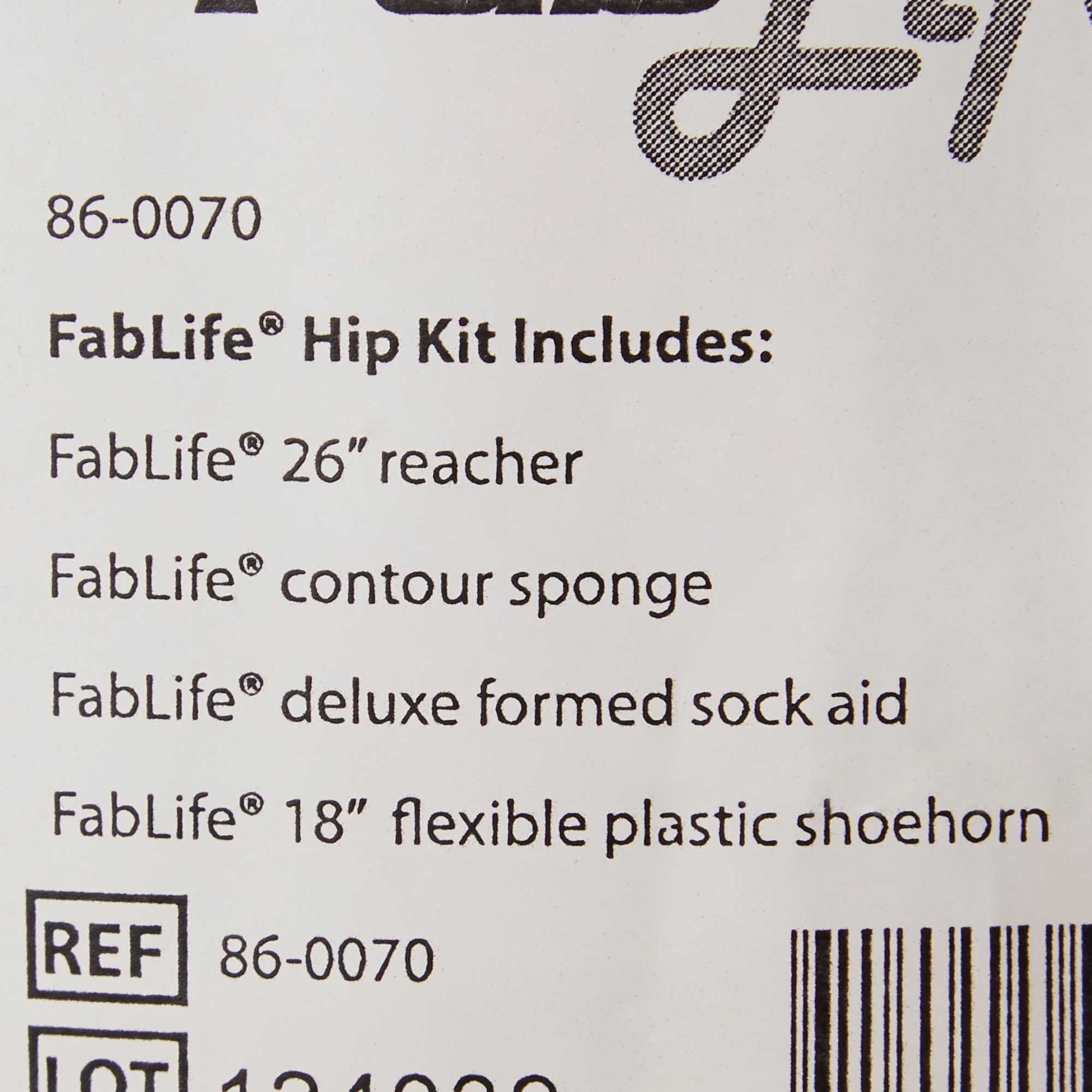 Fabrication Enterprises - 86-0070 FabLife™ Hip Kit with 26 Inch Reacher and 18 Inch Plastic Shoehorn
