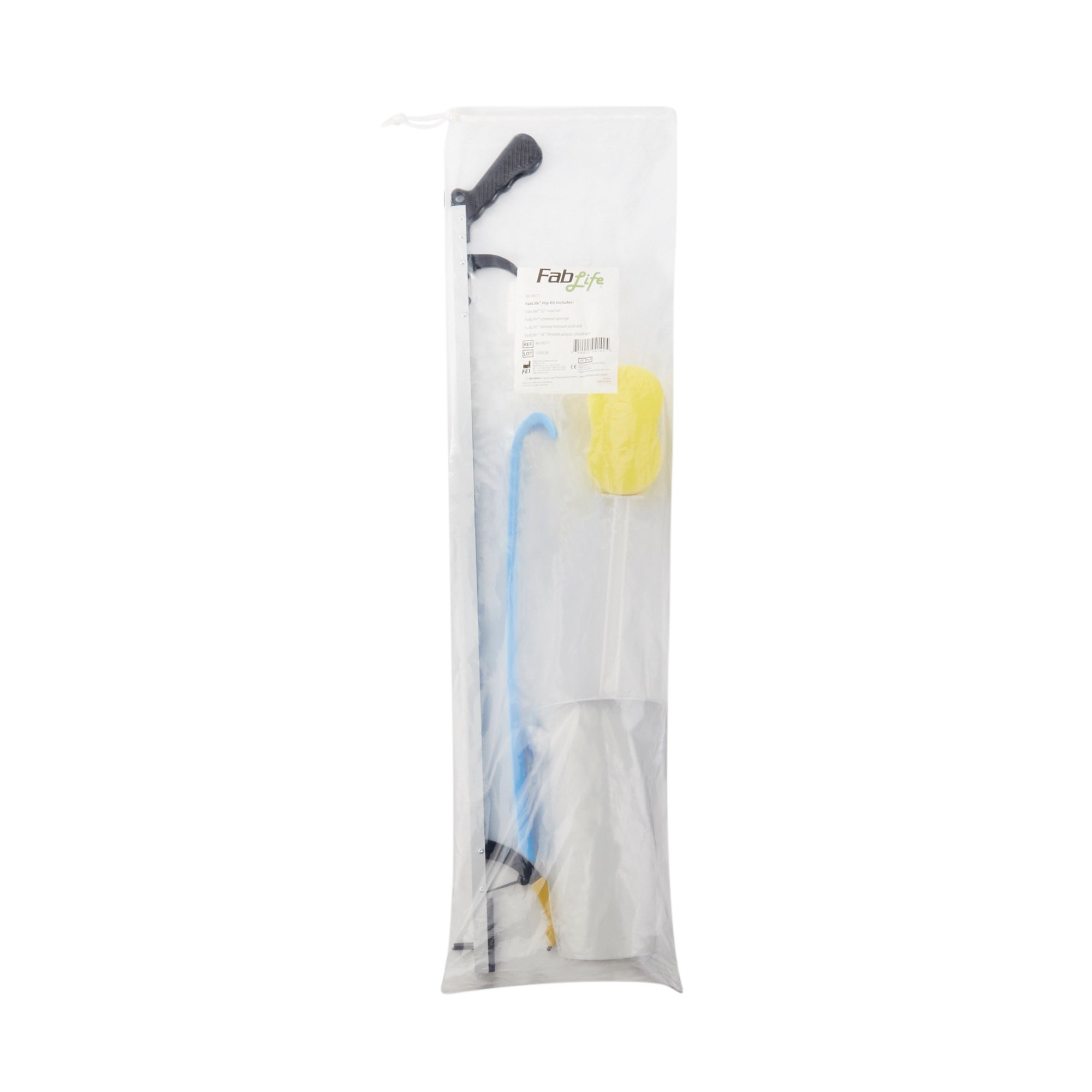 Fabrication Enterprises - 86-0071 FabLife™ Hip Kit with 32 Inch Reacher and 18 Inch Plastic Shoehorn