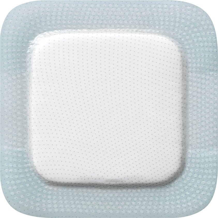 Coloplast - 33434 Biatain® Silicone Adhesive with Border Silicone Foam Dressing
