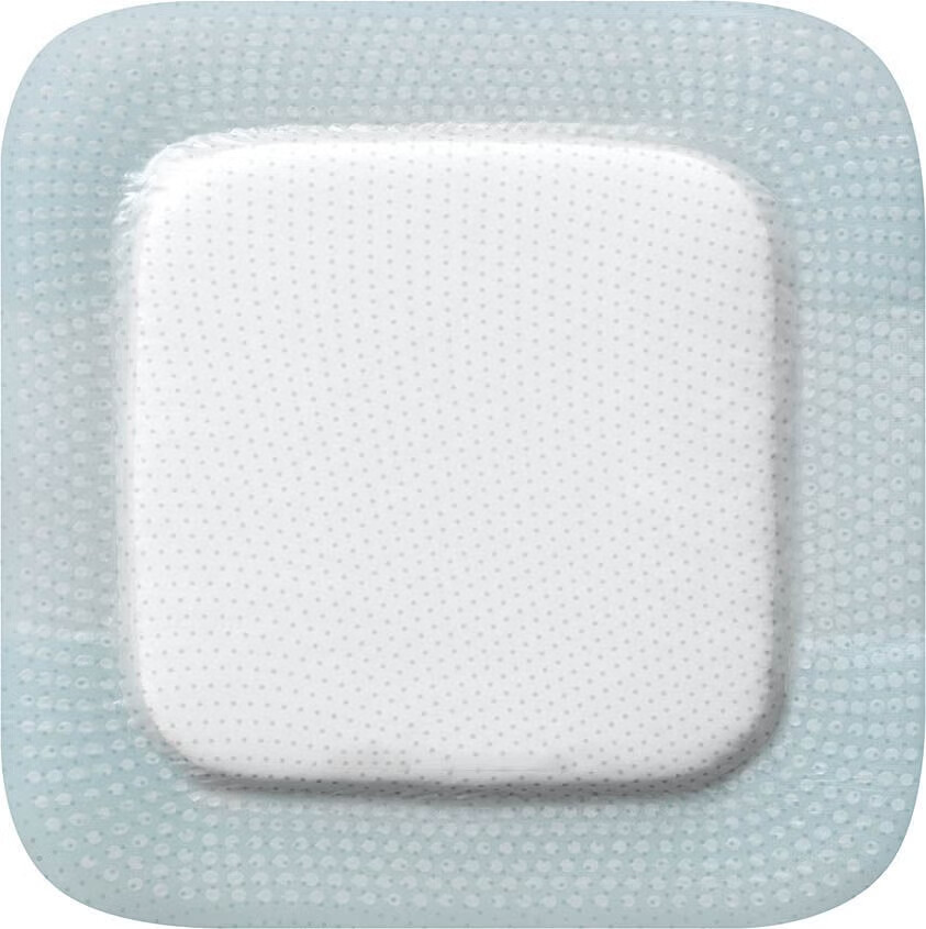 Coloplast - 33438 Foam Dressing Biatain® Silicone 7 X 7 Inch With Border Film Backing Silicone Adhesive Square Sterile