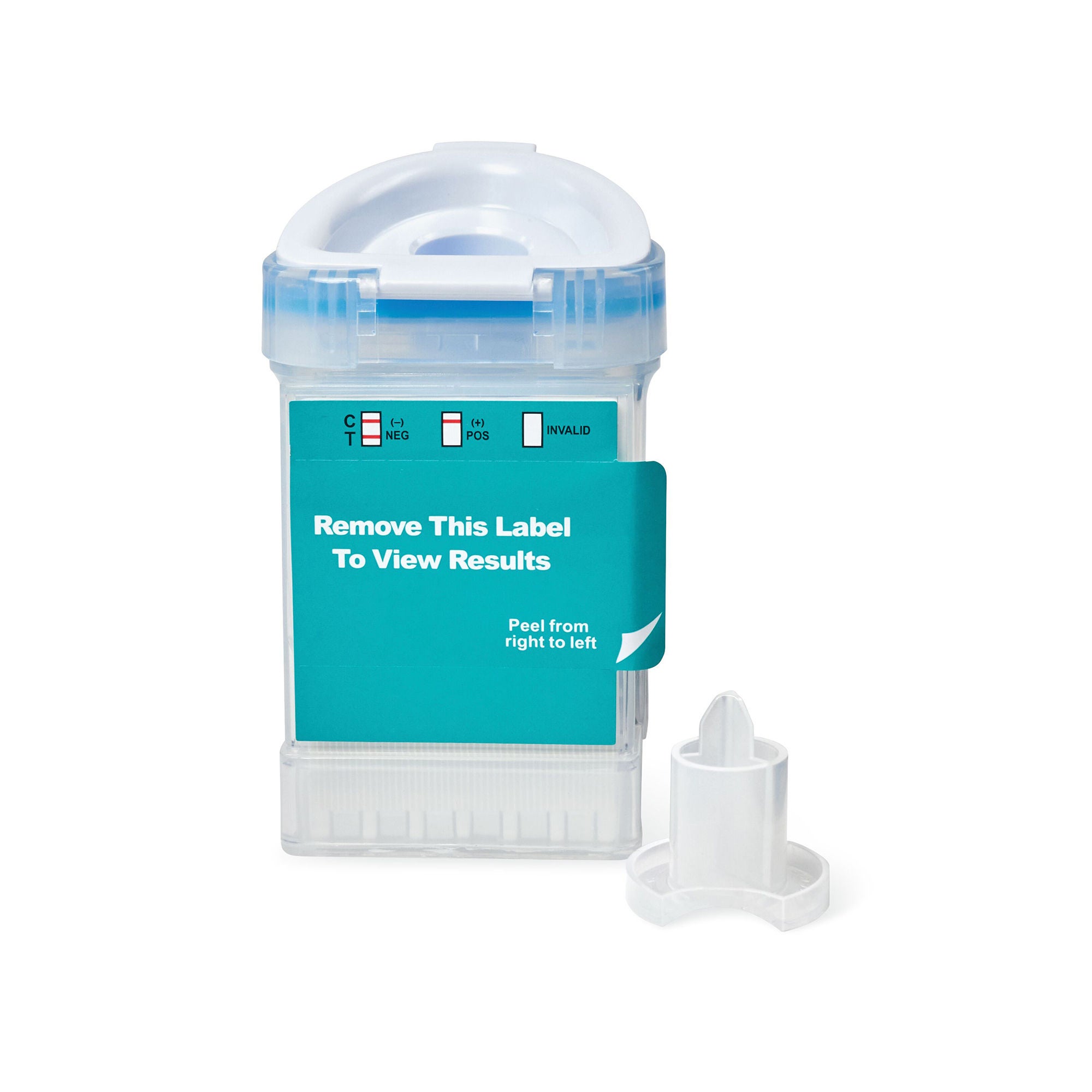 Abbott Rapid Dx North America LLC - DOA-2257-019 Drugs of Abuse Test Kit E-Z Split Key® Cup AMP, COC, OPI, PCP, THC 25 Tests CLIA Waived