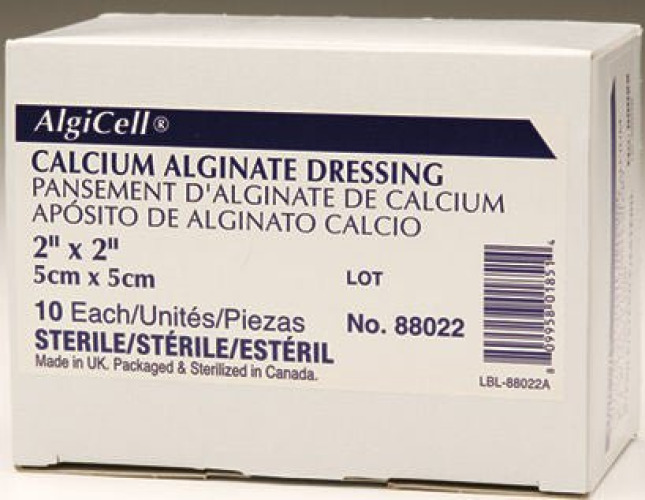 Gentell - 88048 Algicell® Calcium Alginate Dressing