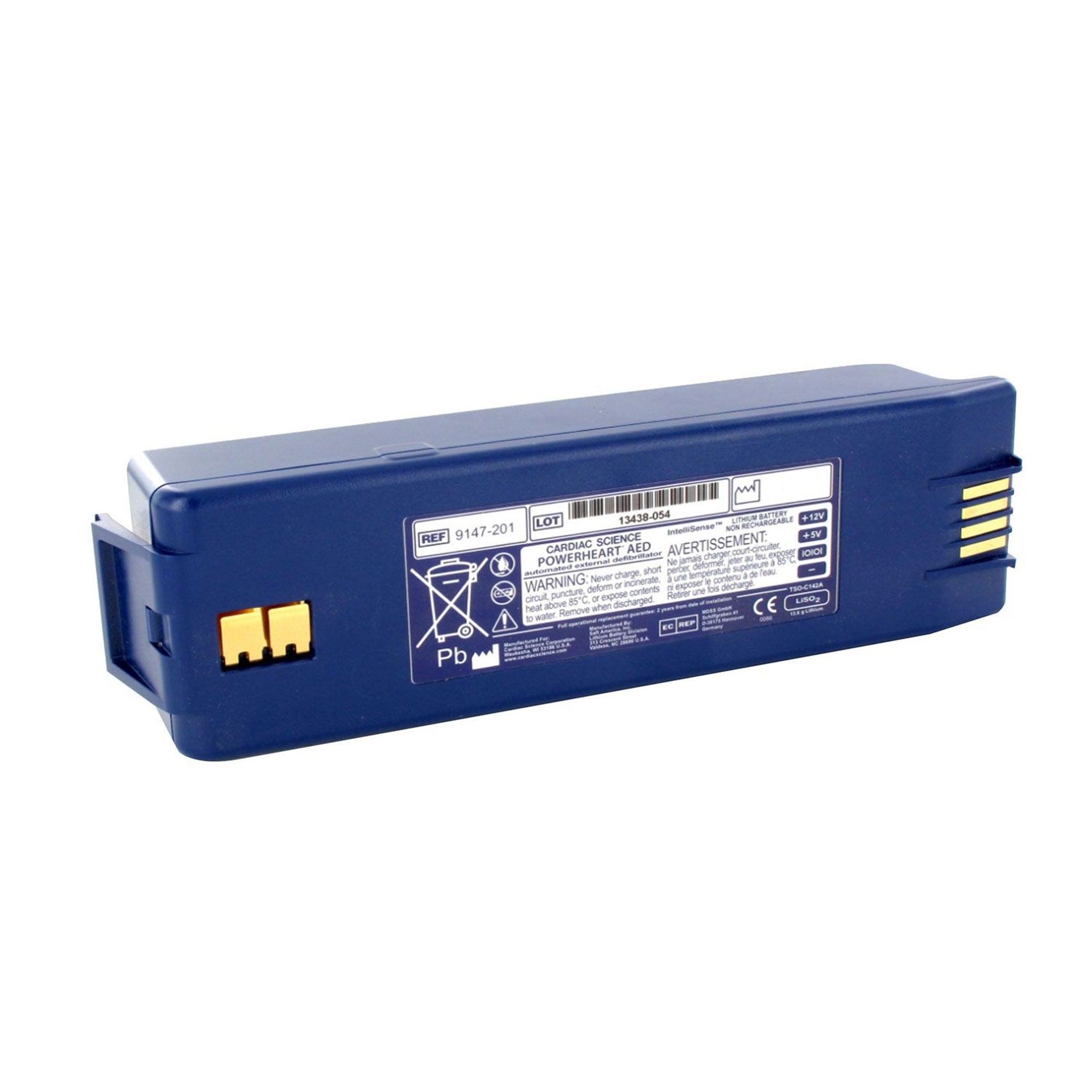 Zoll Medical - 9147-201-TSO Diagnostic Battery Pack IntelliSense™ Lithium For CardioVive® AT AED