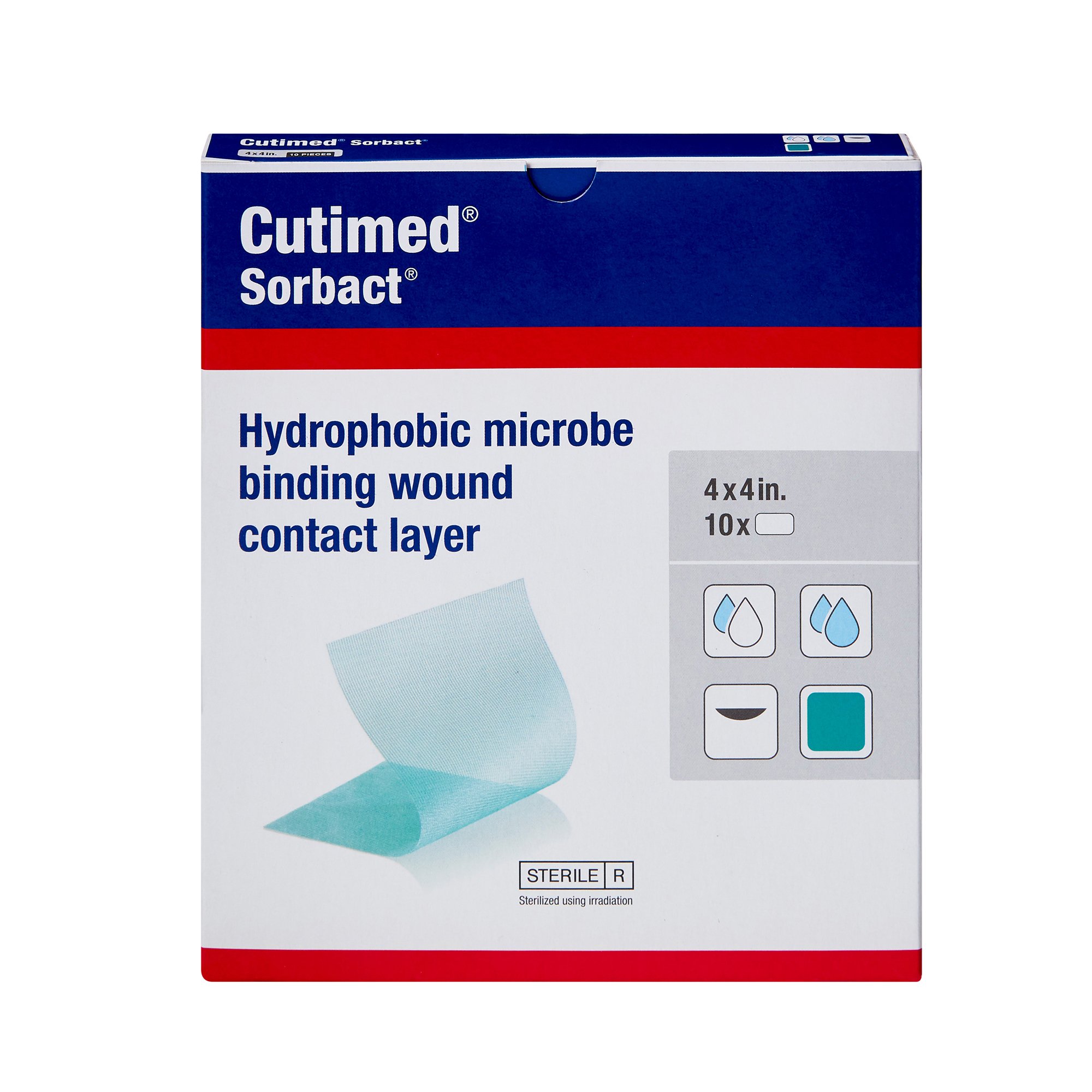 BSN Medical - 7266201 Cutimed® Sorbact® WCL Antimicrobial Wound Contact Layer Dressing