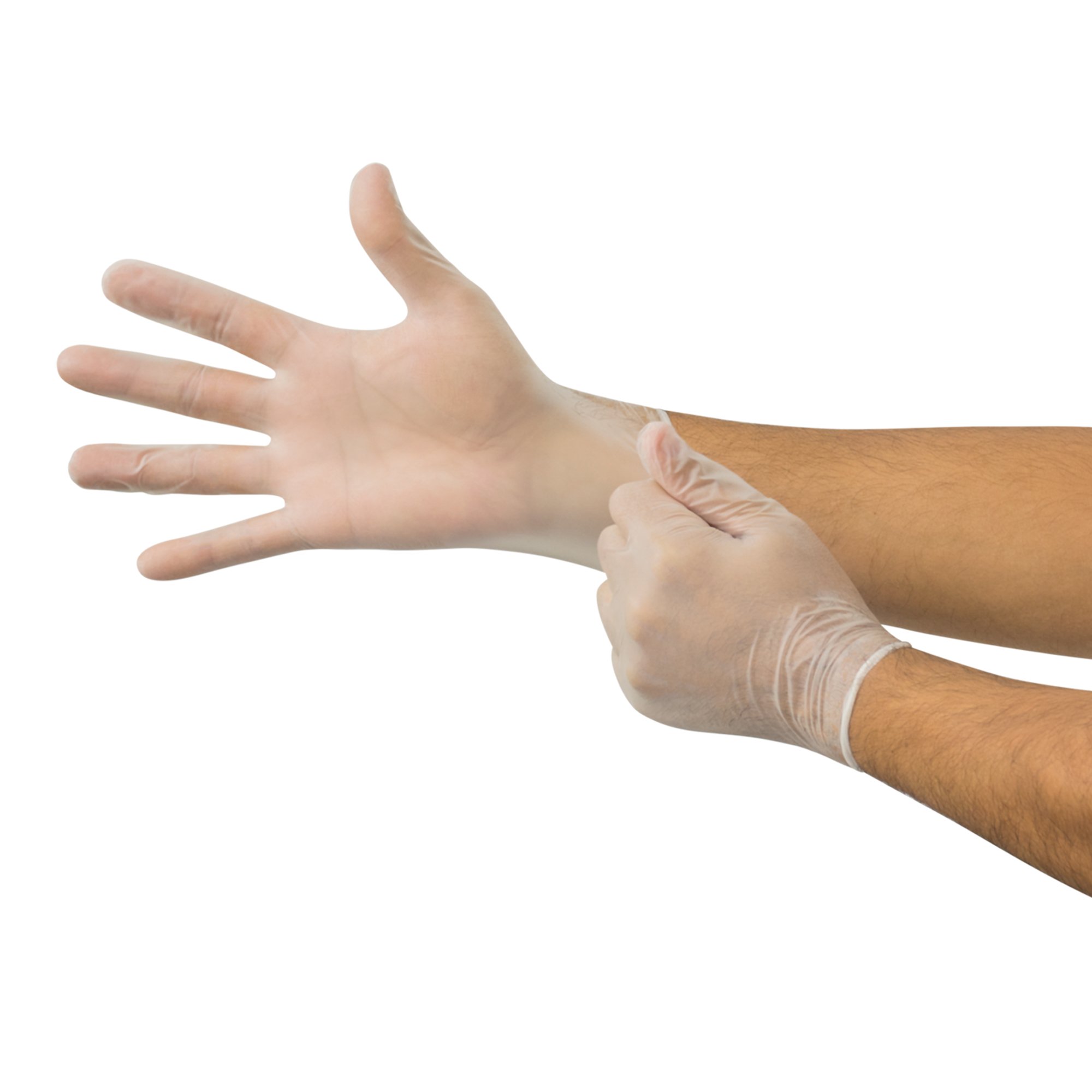 Microflex Medical DF-850-M - Derma Free™ Vinyl Exam Glove, Medium, Clear - 100/Box, 1000/Case