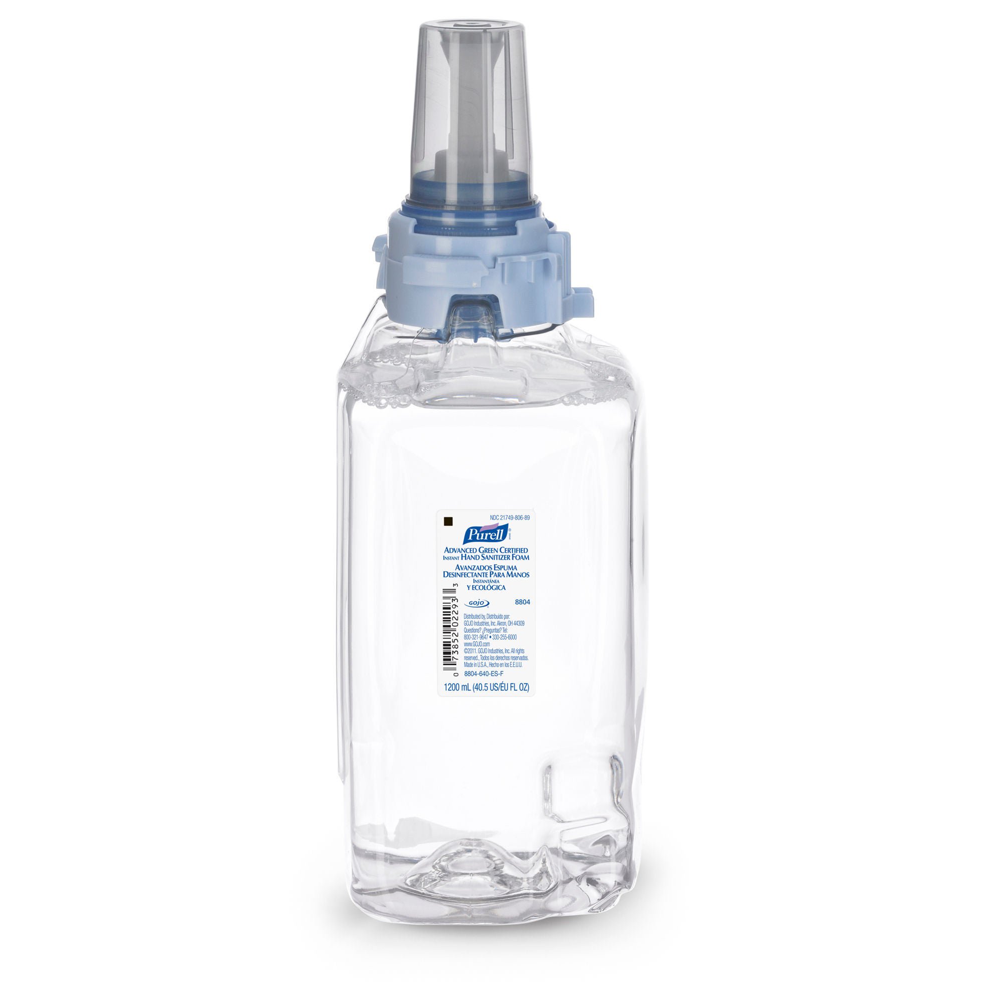GOJO - 8804-03 Purell® Advanced Foaming Hand Sanitizer 1200 mL Dispenser Refill Bottle