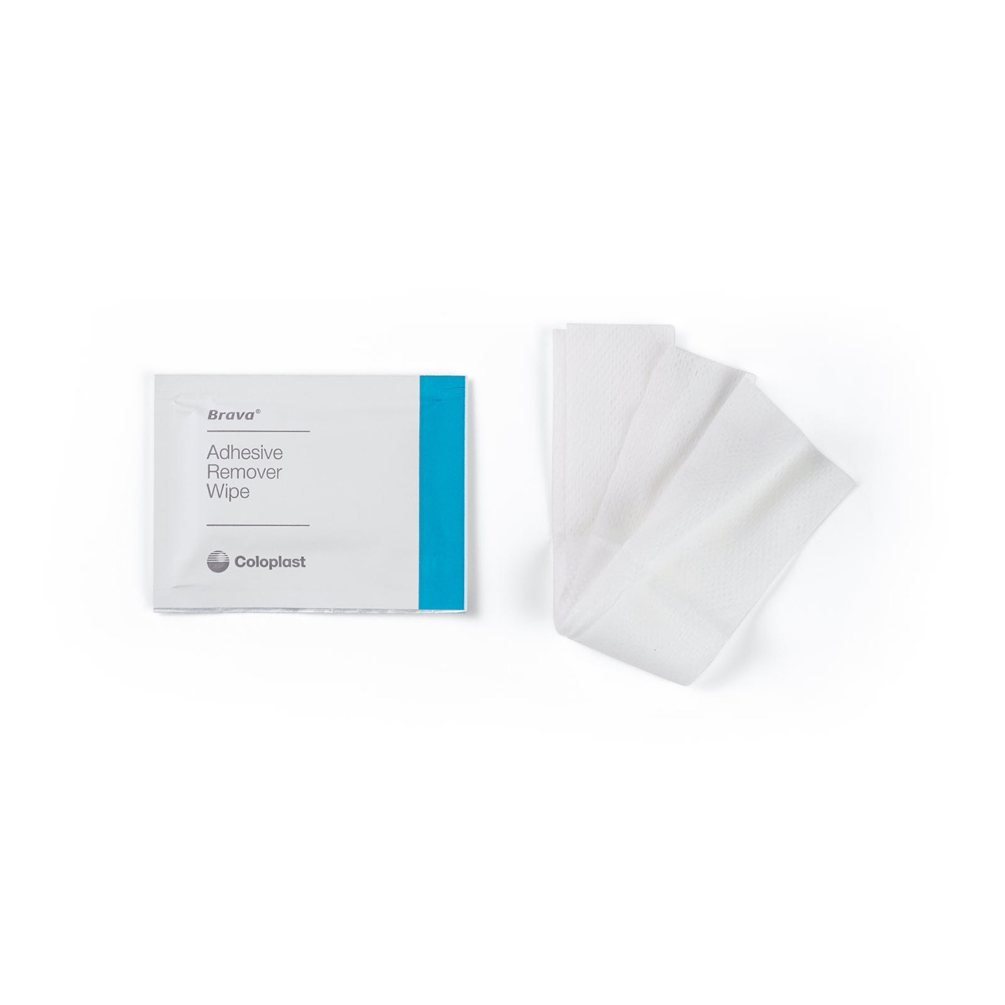 Coloplast 120115 - Brava® Adhesive Remover Wipes, Alcohol-Free, No-Sting Formula, 6 x 4.5 Inch - 1/Each, 30/Box