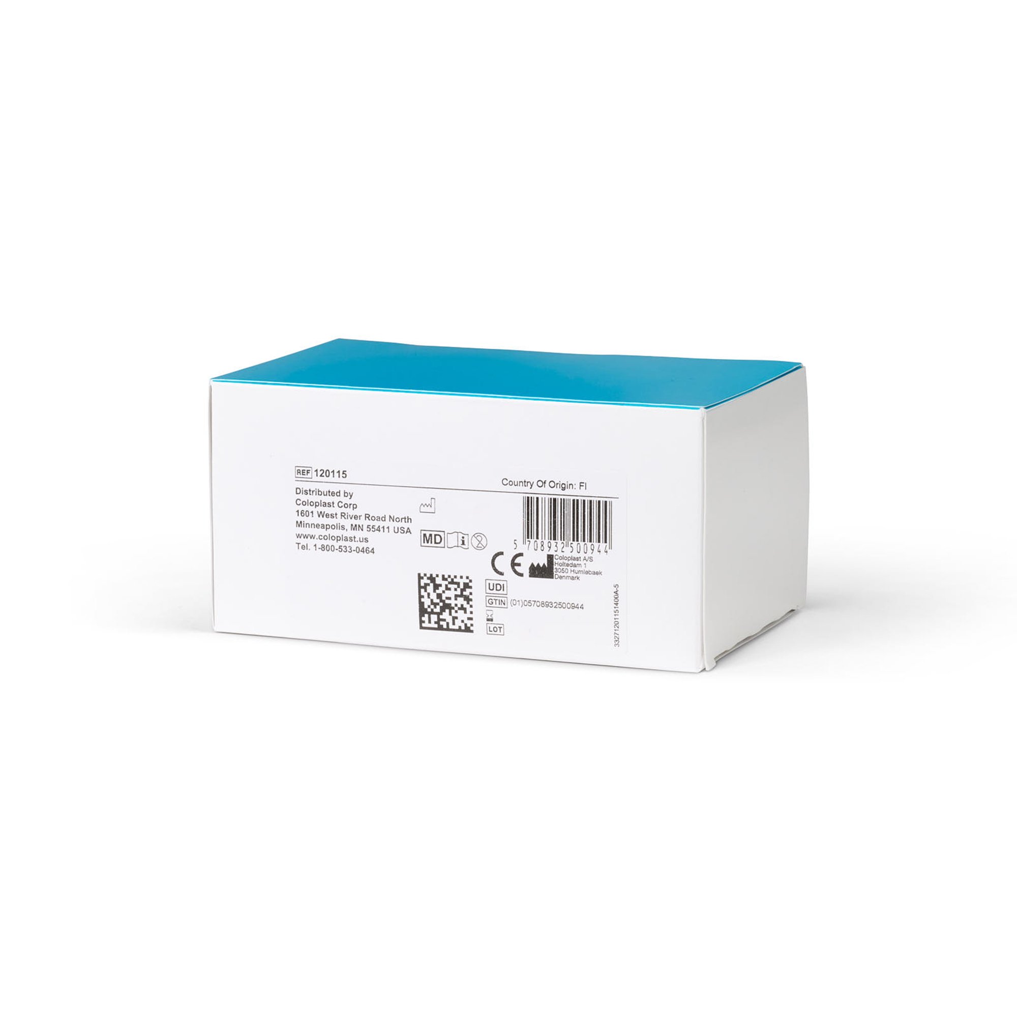 Coloplast 120115 - Brava® Adhesive Remover Wipes, Alcohol-Free, No-Sting Formula, 6 x 4.5 Inch - 1/Each, 30/Box