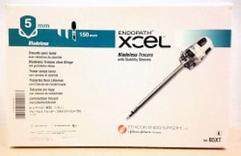 J & J Healthcare Systems 2B5LT - Endopath® Xcel® Trocar Bladeless Trocar With Optiview - 6/Box