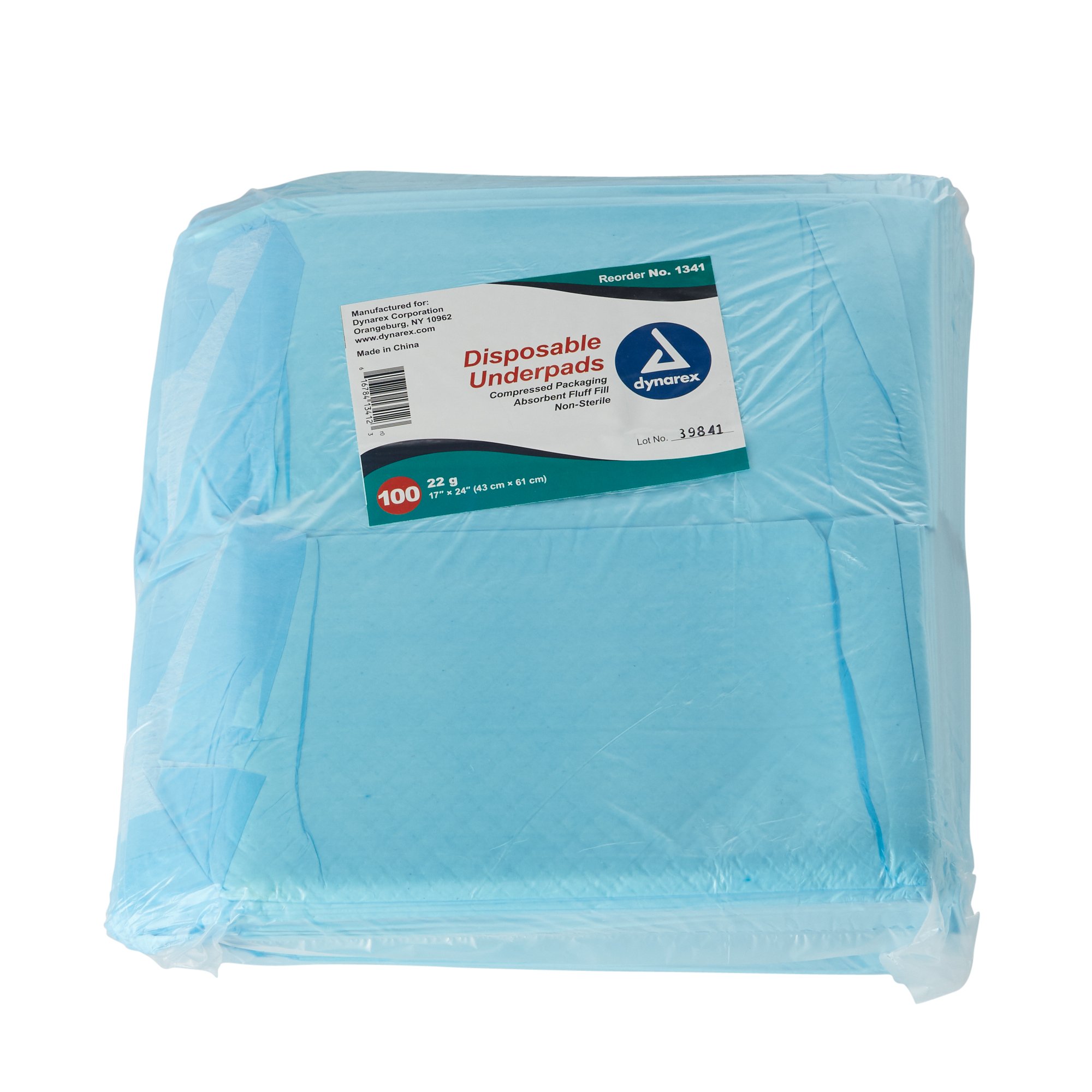 Dynarex - 1341 Dynarex® Absorbent Fluff Fill Underpad