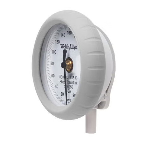 Welch Allyn - DS44A Guage with Integrated Adapter Gear Free, Shock Resistant For DuraShock DS44 Pocket Aneroid Sphygmomanometer