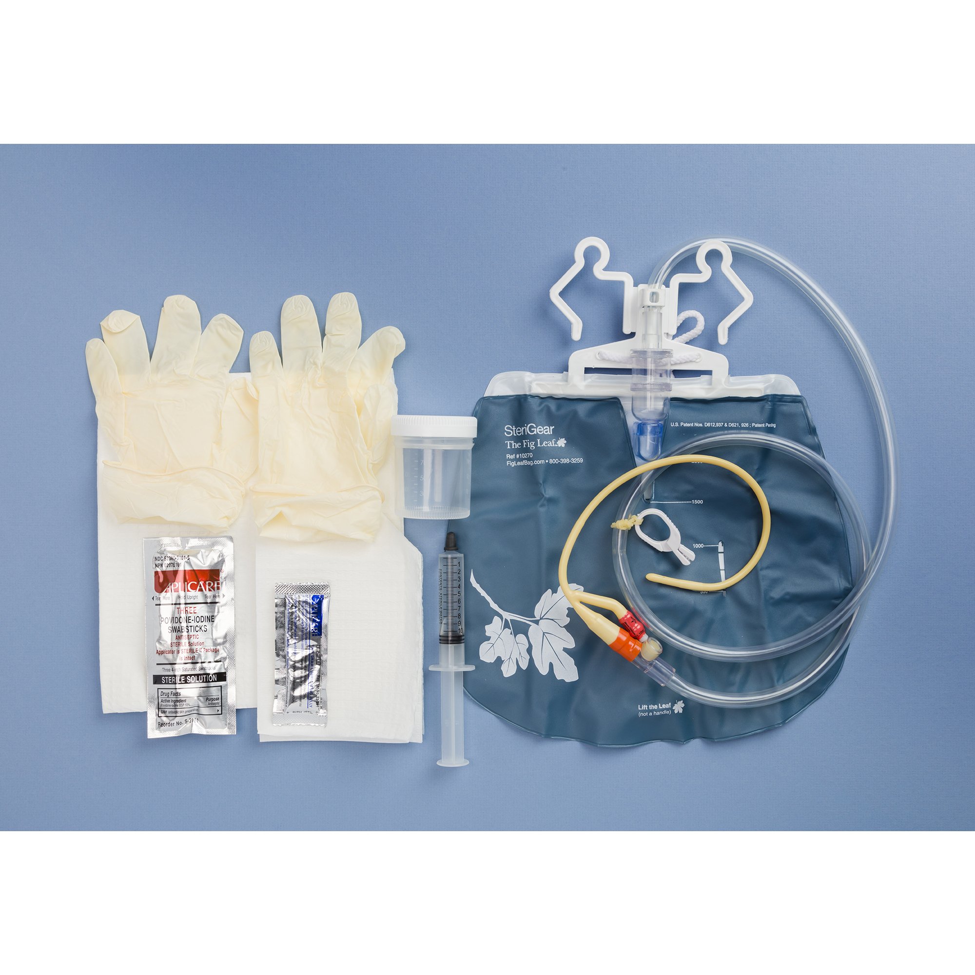 HR Healthcare 10274 - Fig Leaf® Indwelling Catheter Tray - 1/Each, 10/Case