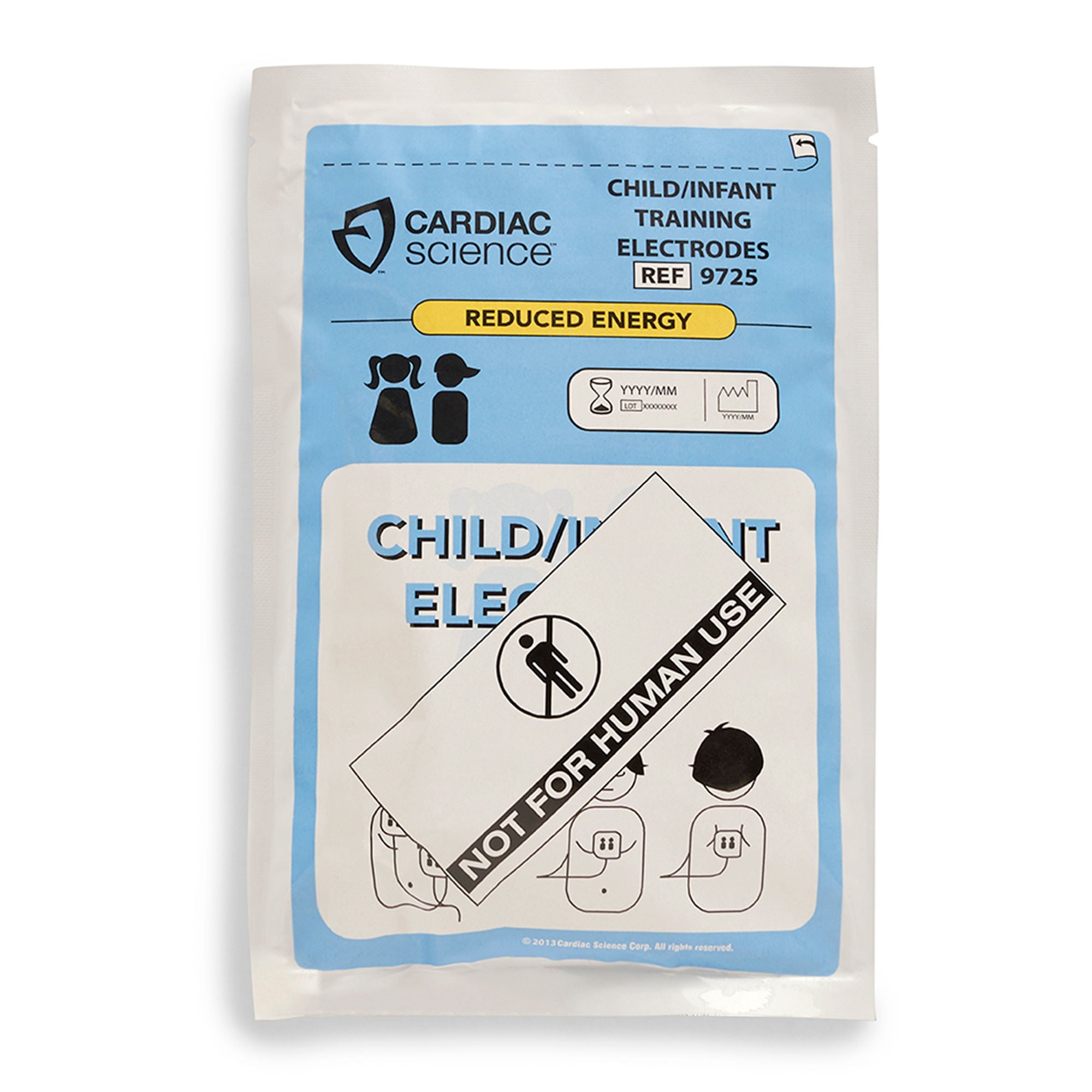 Zoll Medical - 9725-001 Pediatric AED Training Pads Powerheart® G3 Pediatric For Use With Powerheart® G3 AED Trainer