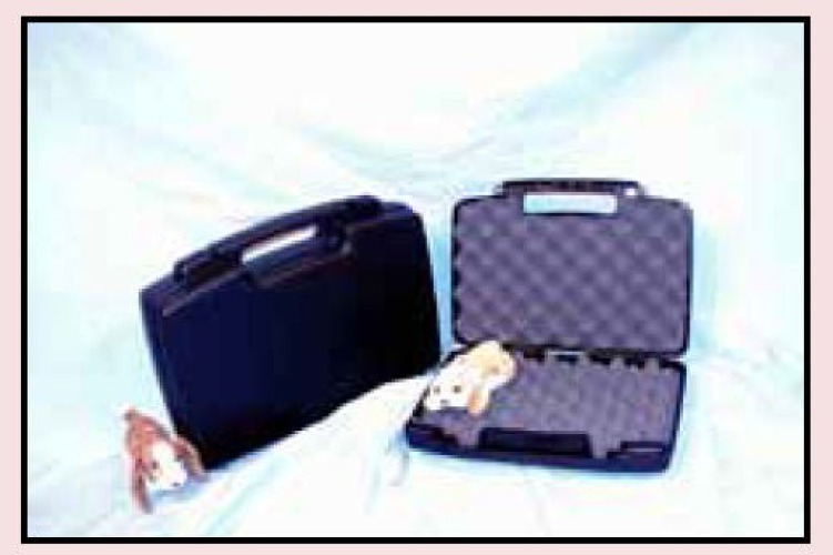 Healthmark Industries - 6780-1 Security Drug Cases Portable High Impact Plastic Without Drawers Without Shelves Latch Lock