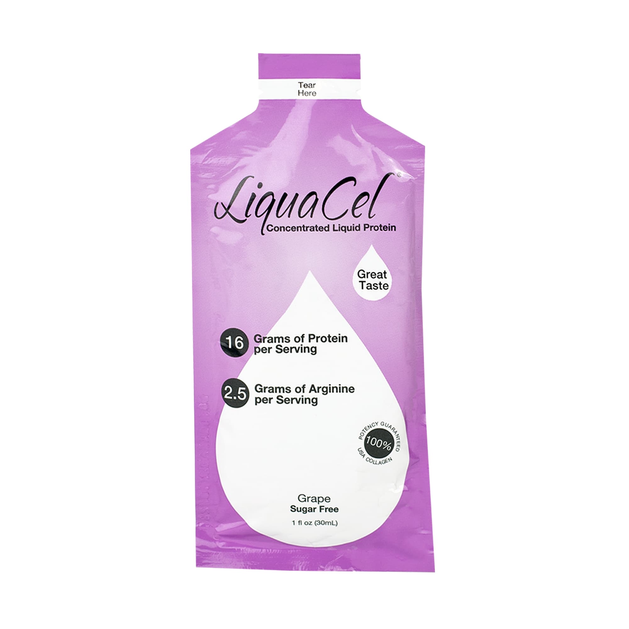 Global Health Products - GH-95B LiquaCel® Grape Concentrated Liquid Protein