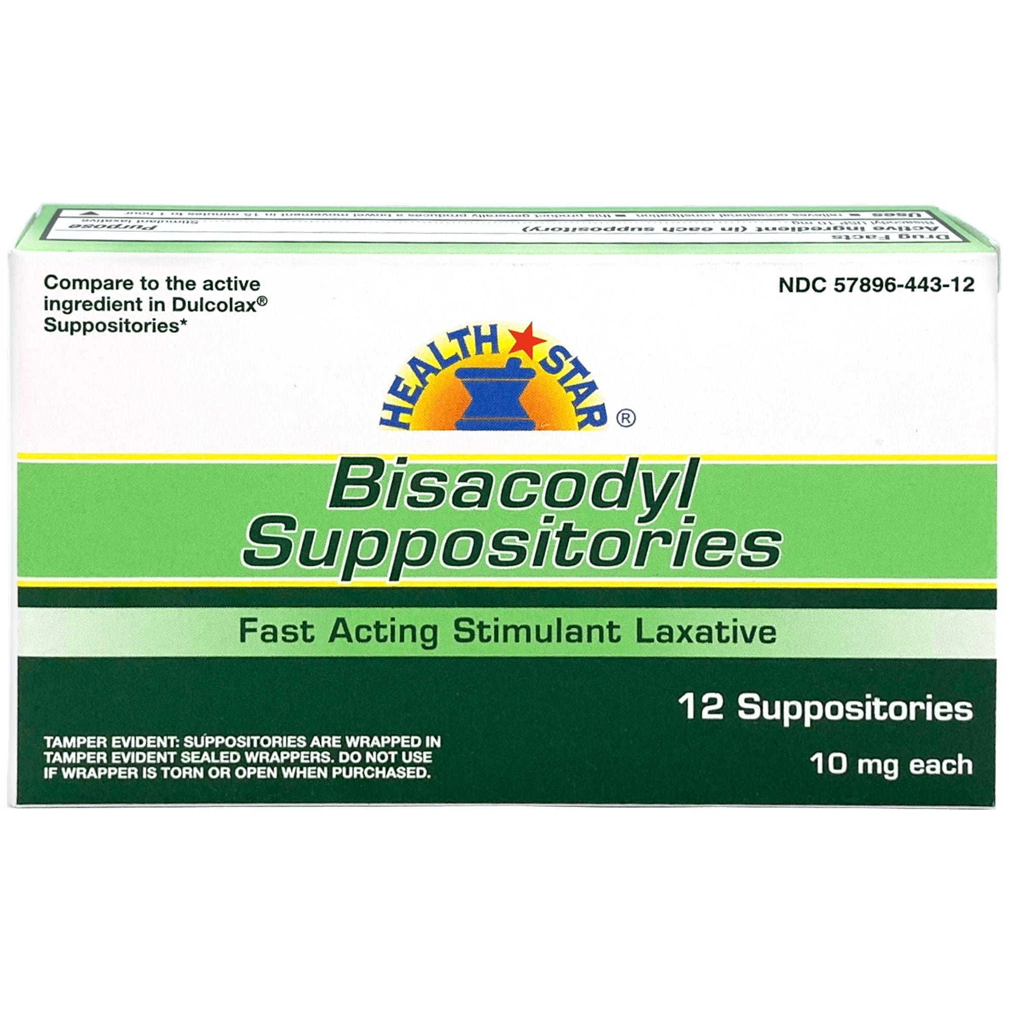 Geri-Care - 444-12-HST Health*Star Bisacodyl Laxative