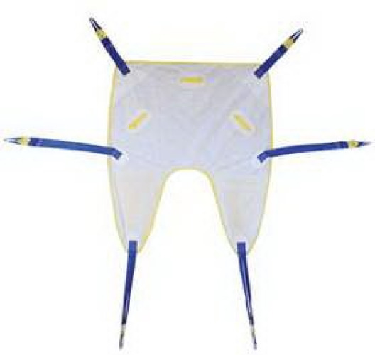 Alimed - 2970008448 Single Body Lift Sling With Head Support Bariatric 290 to 600 lbs. Weight Capacity