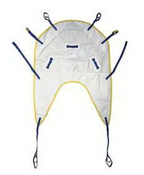 Alimed - 2970008448 Single Body Lift Sling With Head Support Bariatric 290 to 600 lbs. Weight Capacity