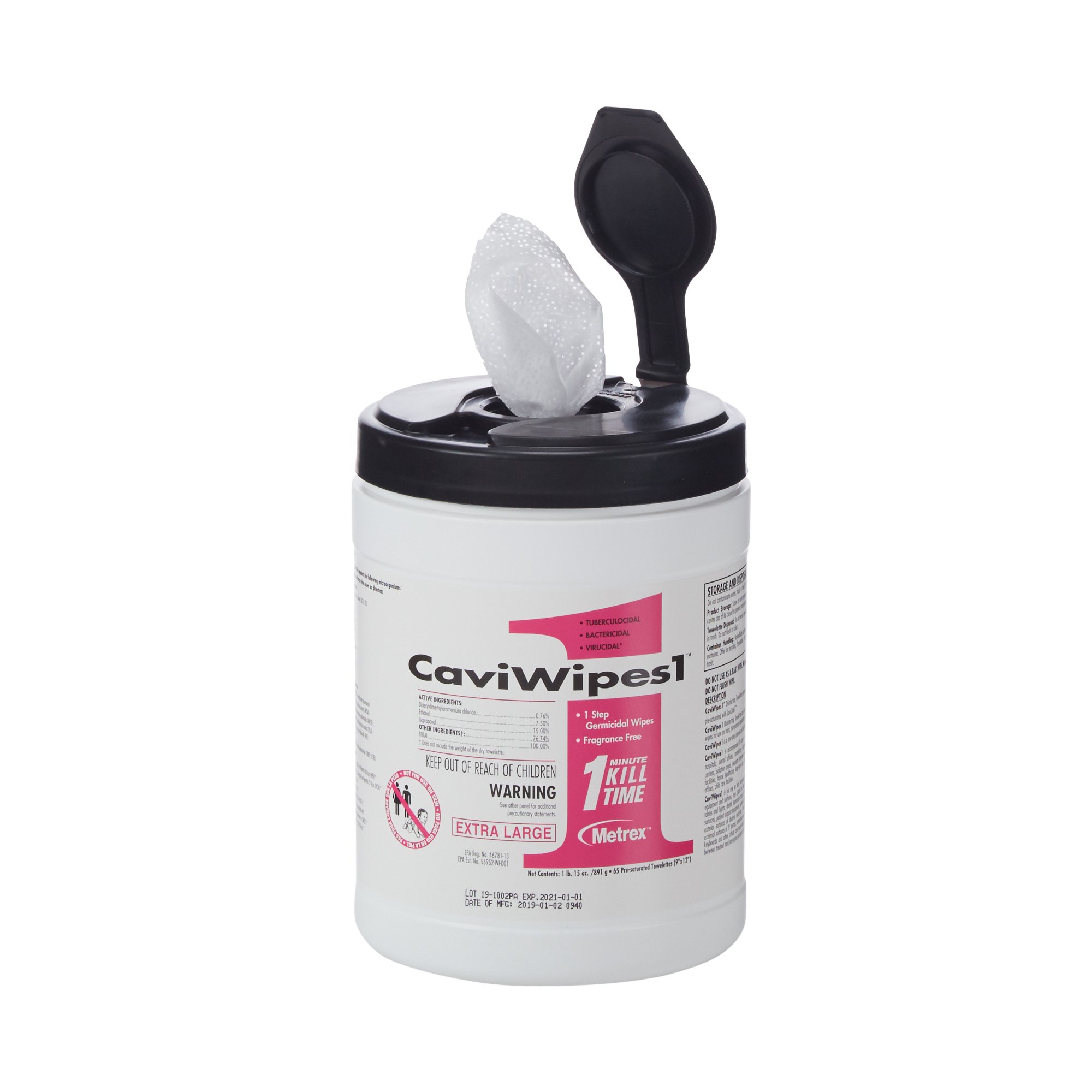 Metrex Research - 13-5150 CaviWipes1 Surface Disinfectant