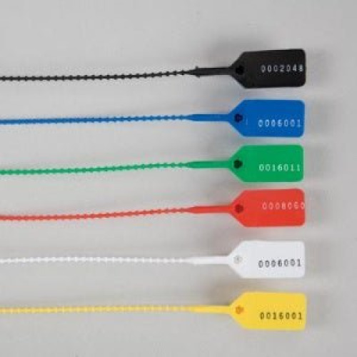 Health Care Logistics - 18319B Easy Pull-Tight Seal Health Care Logistics Consecutively Numbered Blue Polypropylene 8-7/8 Inch Length