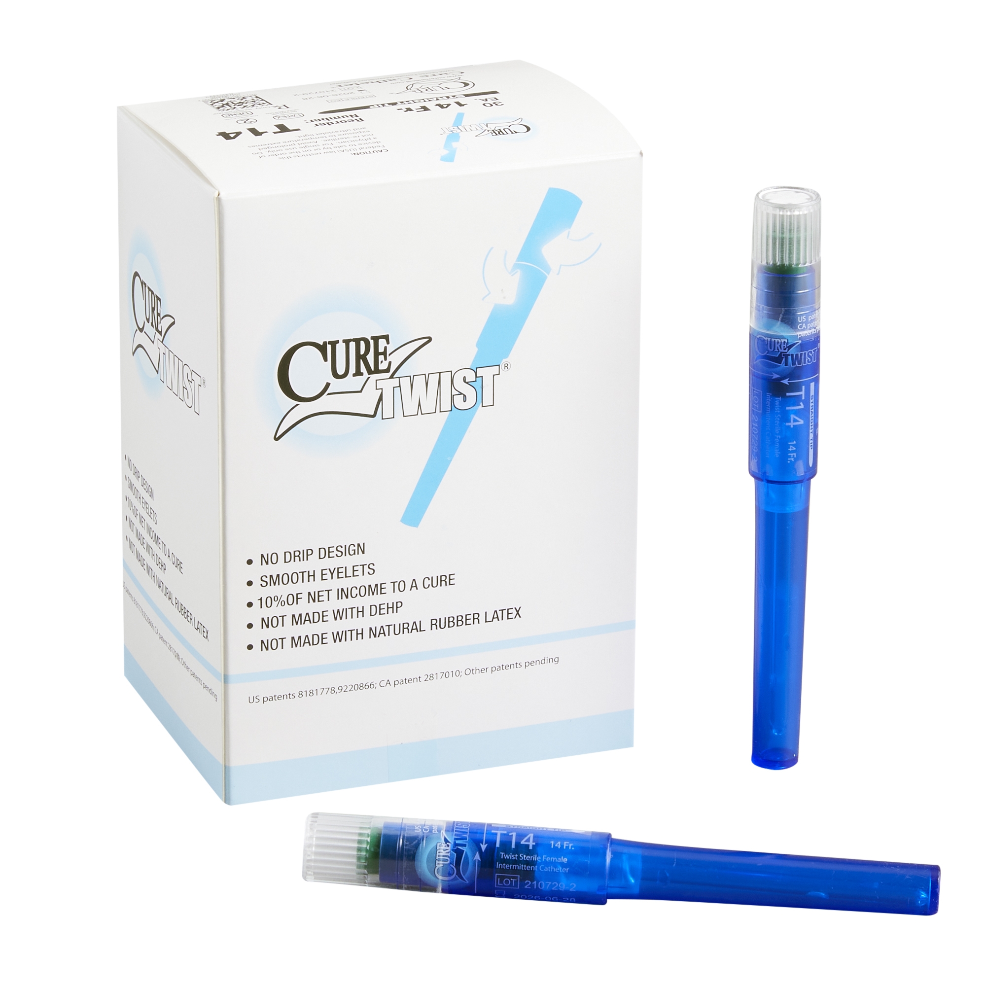 ConvaTec - T14 Cure Twist™ Female Intermittent Catheter