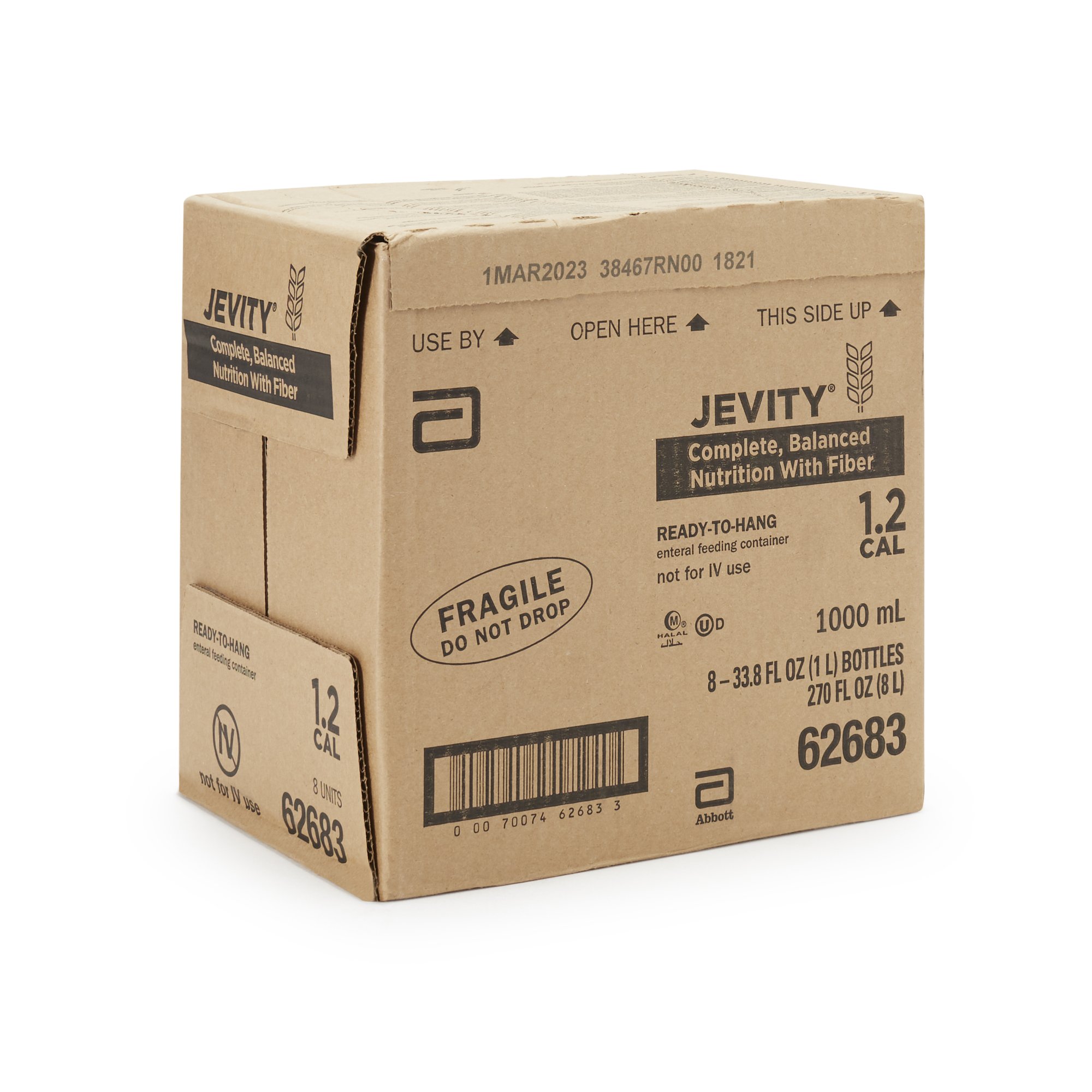 Abbott Nutrition - 62683 Jevity® 1.2 Cal Tube Feeding Formula