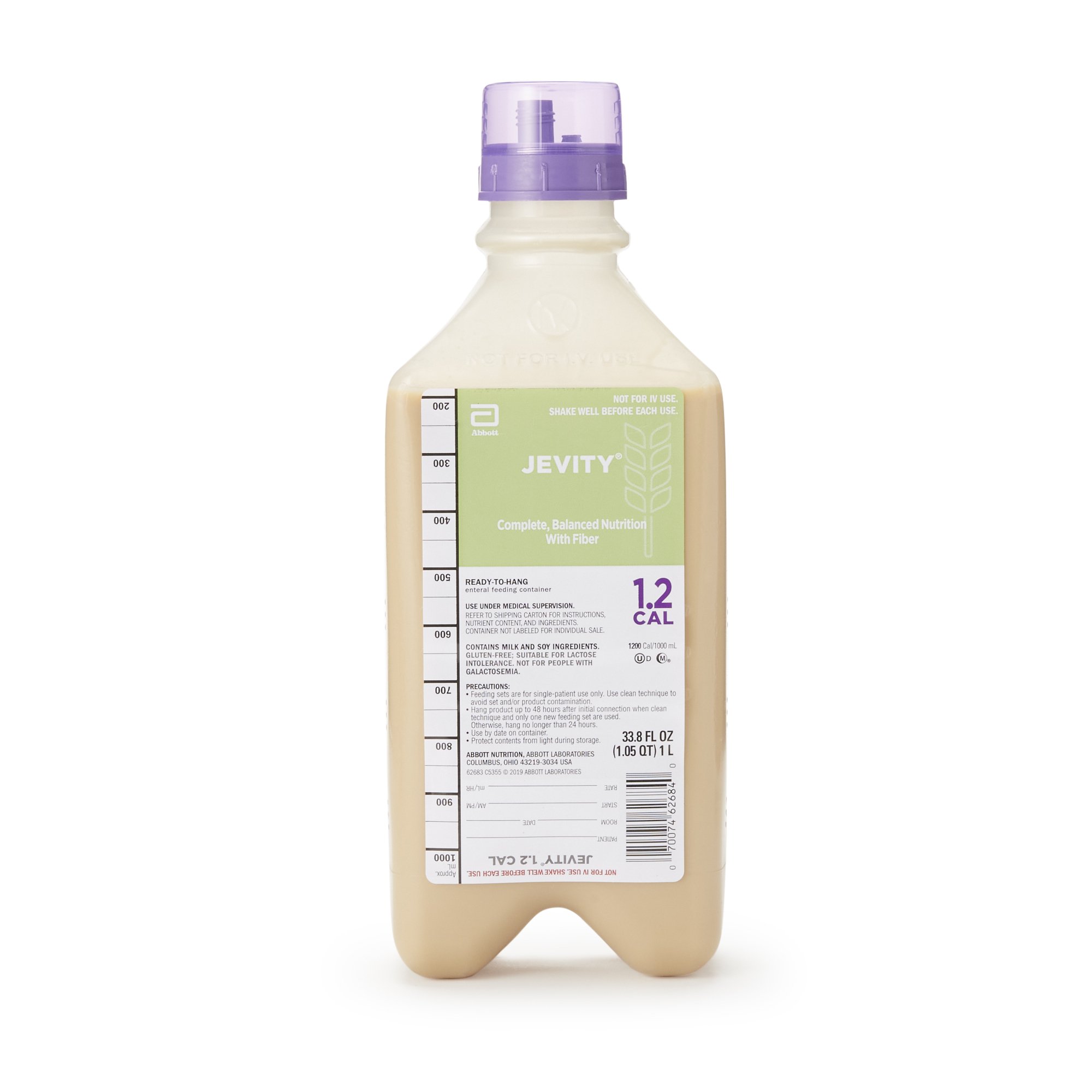 Abbott Nutrition - 62683 Jevity® 1.2 Cal Tube Feeding Formula