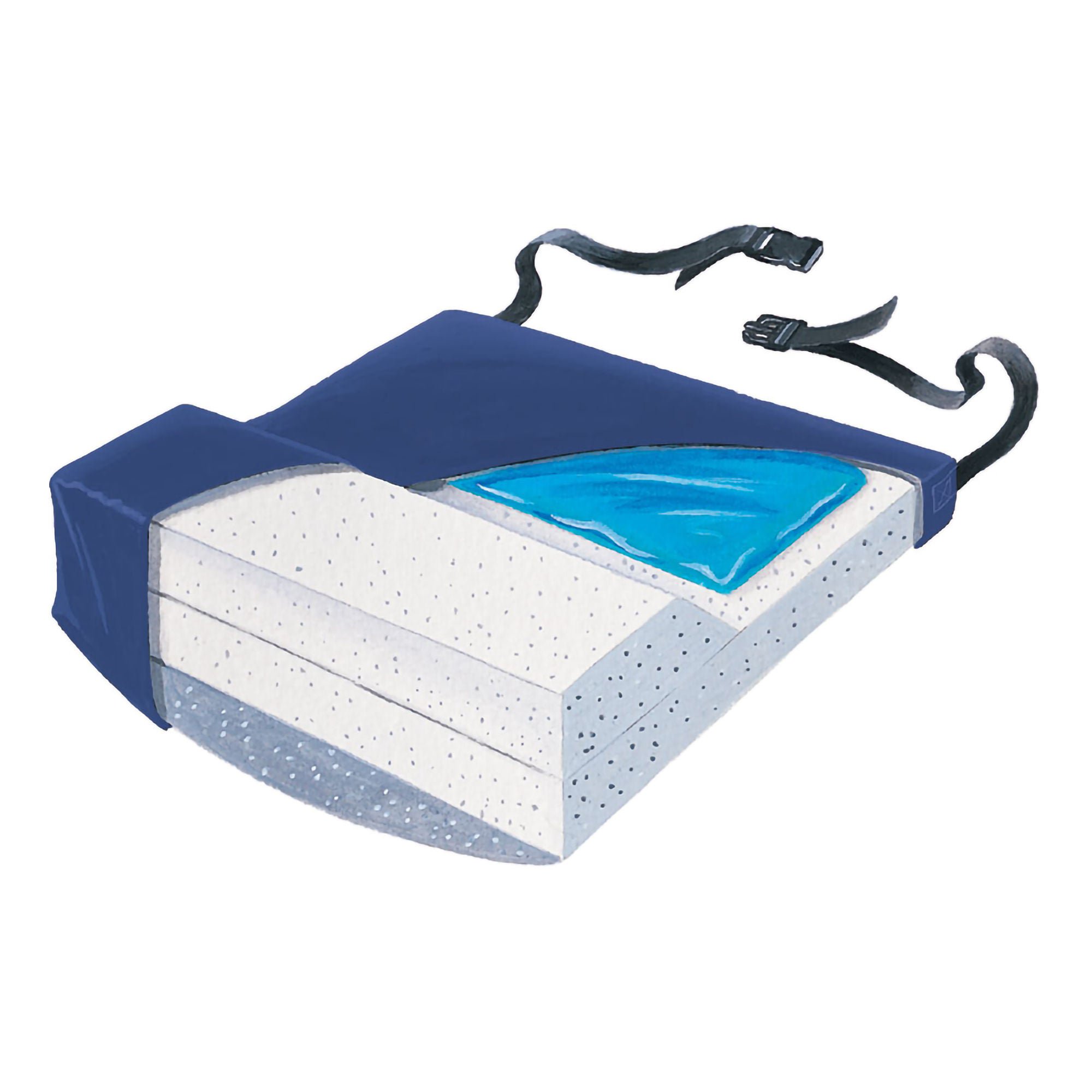 Skil-Care - 757130 Skil-Care™ Anti-Thrust Seat Cushion