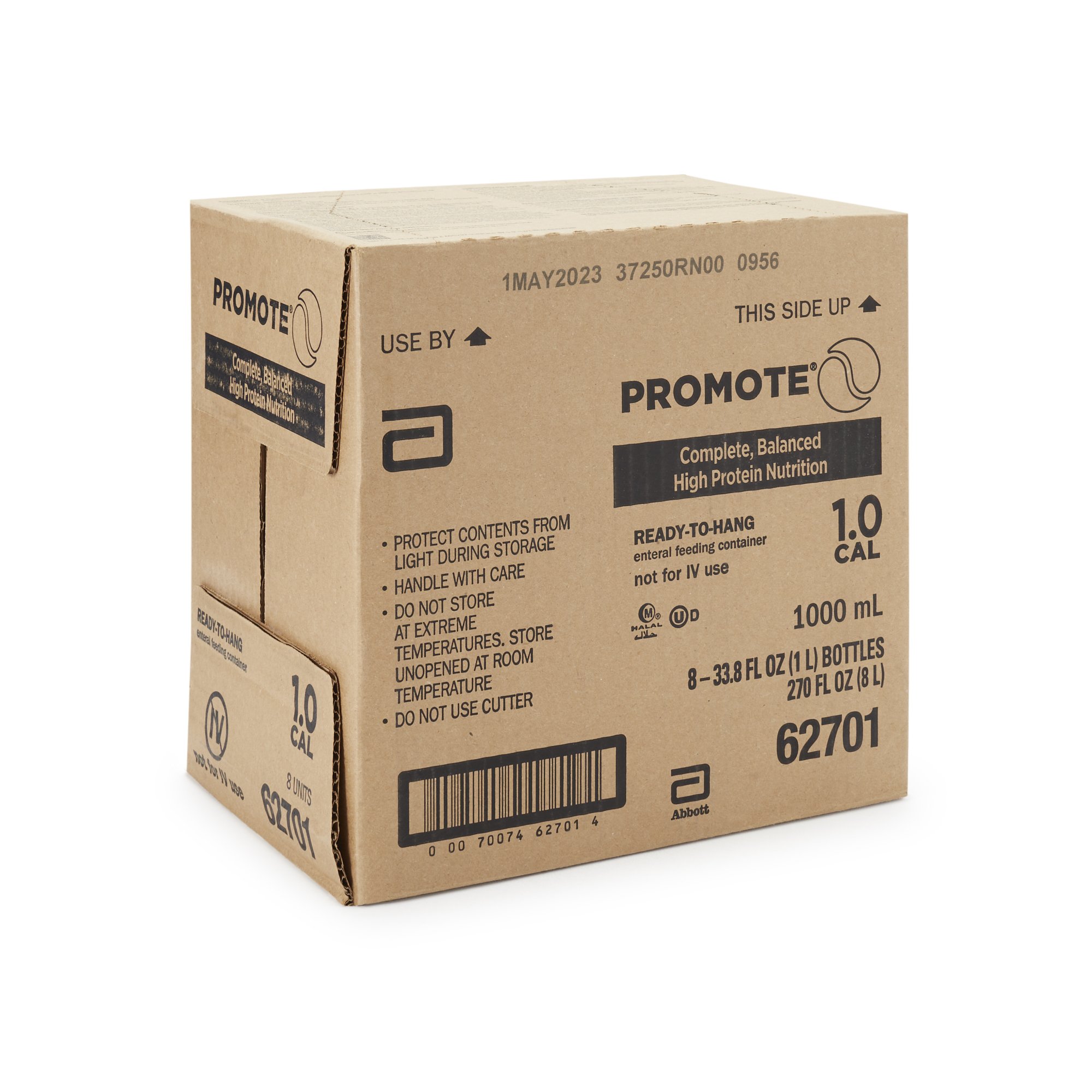 Abbott Nutrition 62701 - Promote™ Complete, Balanced High Protein Nutrition for Enteral Feeding, 33.8-oz. - 1/Each, 8/Case