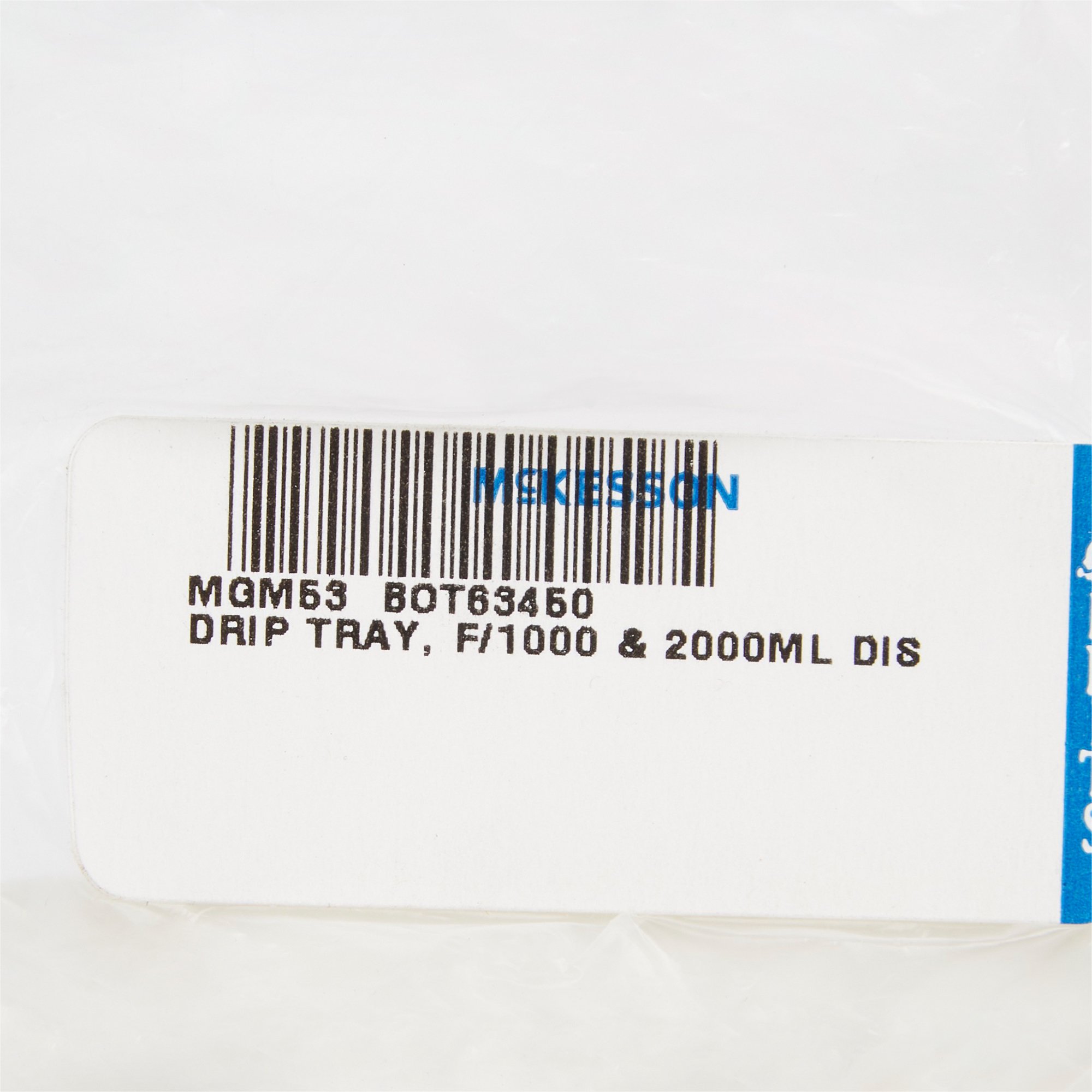 McKesson Brand - BOT63450 McKesson Dispenser Drip Tray for 1000 and 2000 mL Dispensers