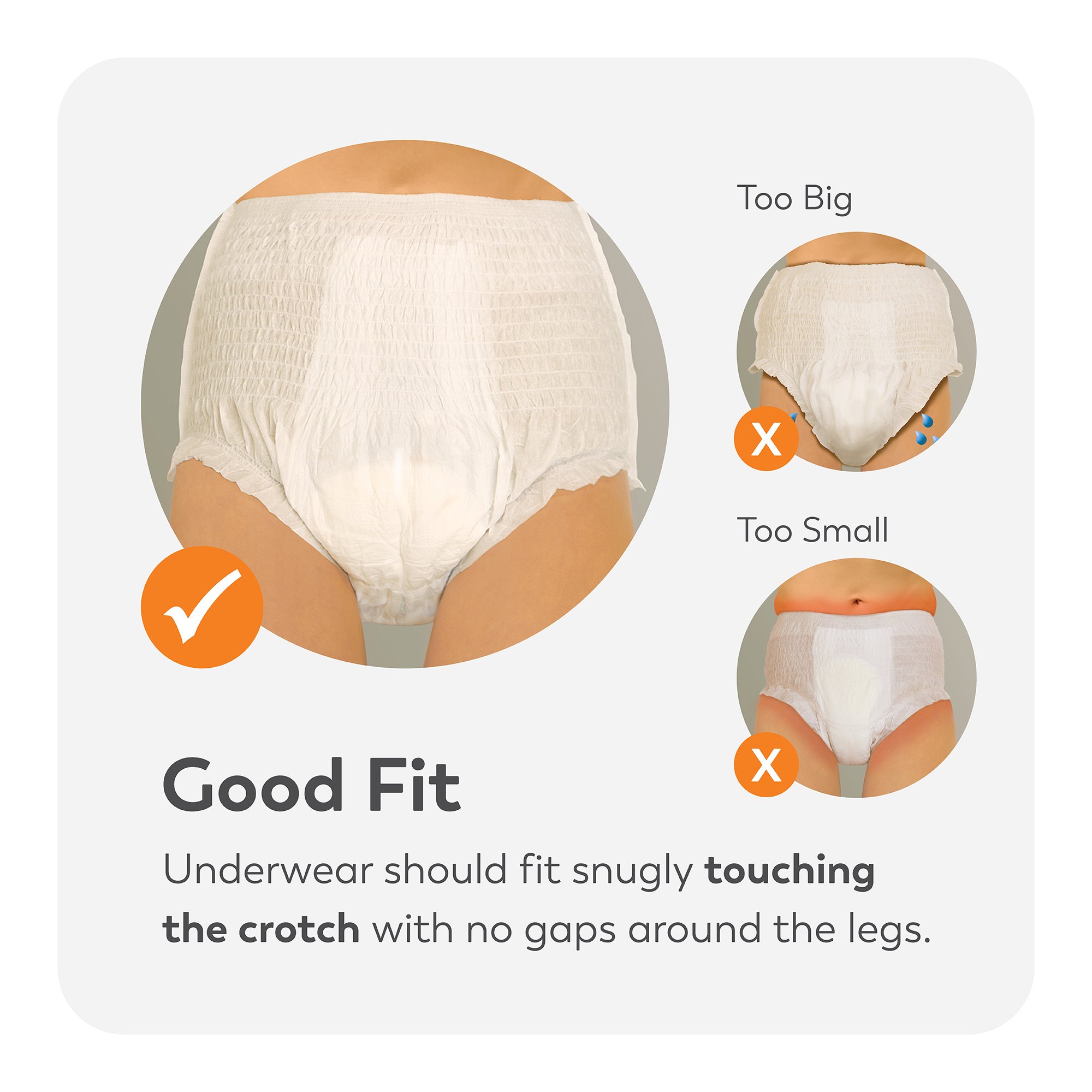 Principle Business Enterprises 2108 - Tranquility Premium DayTime Disposable Absorbent Underwear, 2XL - 12/Bag, 48/Case