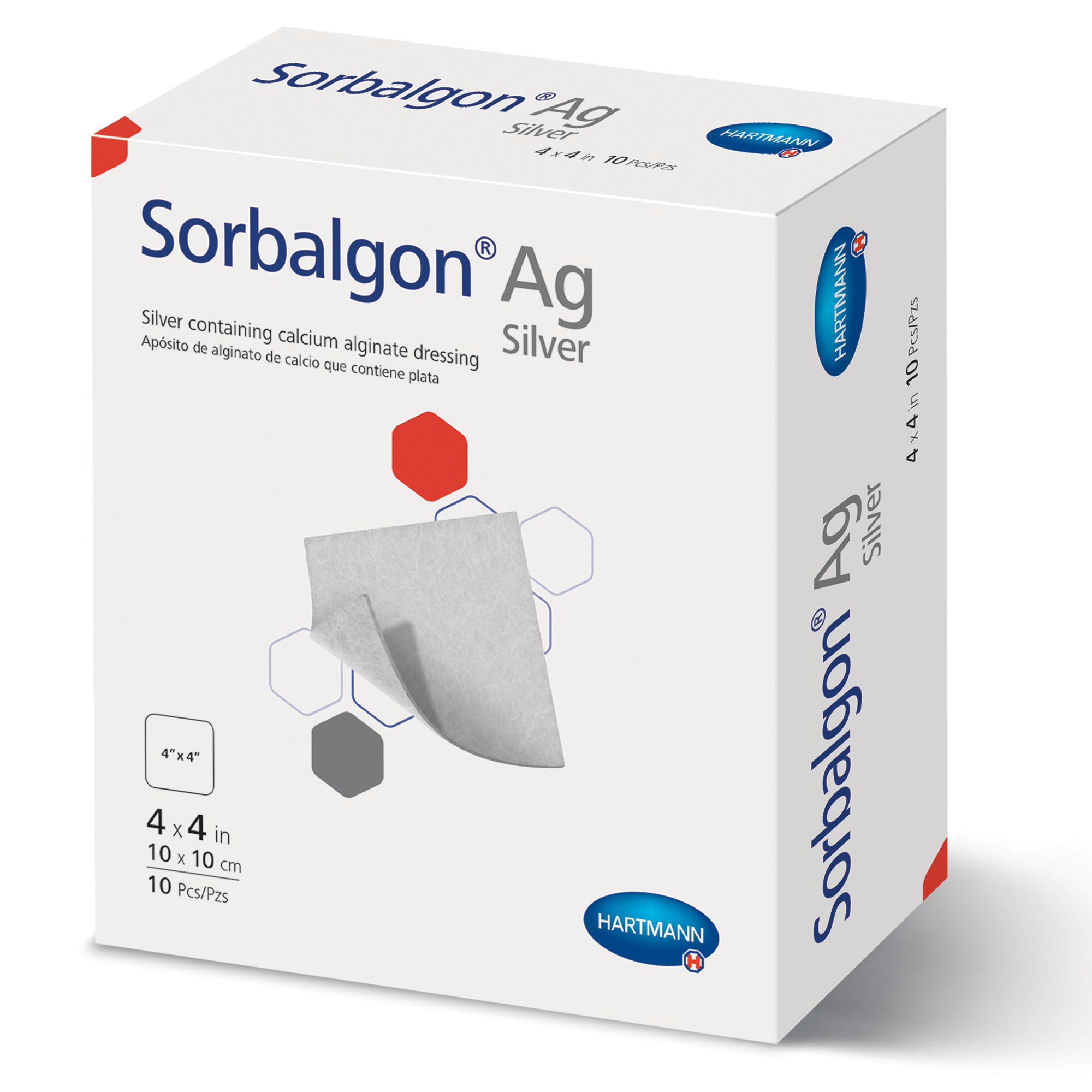 Sorbalgon Ag Silver Alginate Dressing 999611 by Hartmann