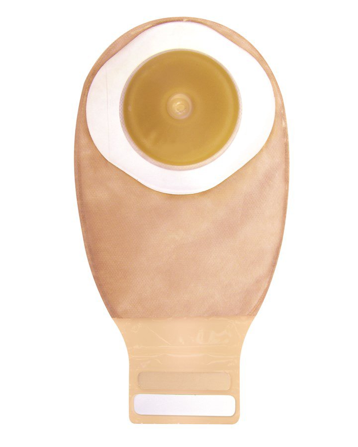 ConvaTec 416748 - Esteem® + One-Piece Transparent Filtered Ostomy Pouch, 35 mm Flange - 10/Box