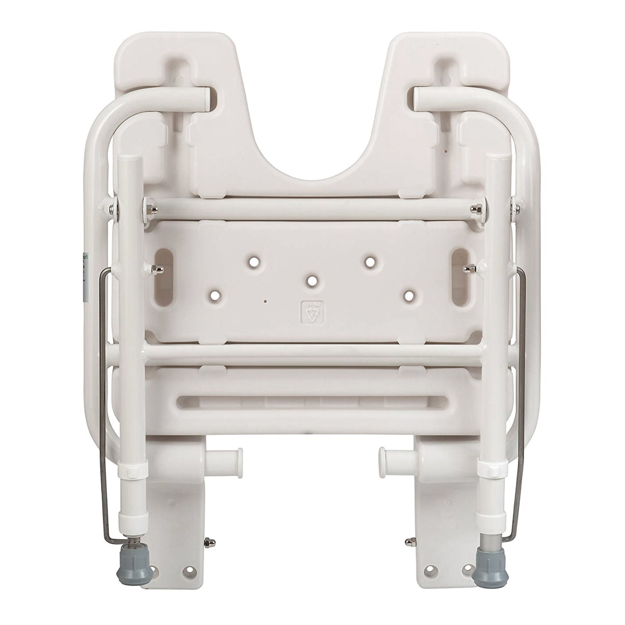 Mabis Healthcare - 522-3700-1900 Shower Chair HealthSmart™ Without Arms Steel Frame Without Backrest 16-1/4 Inch Seat Width 250 lbs. Weight Capacity