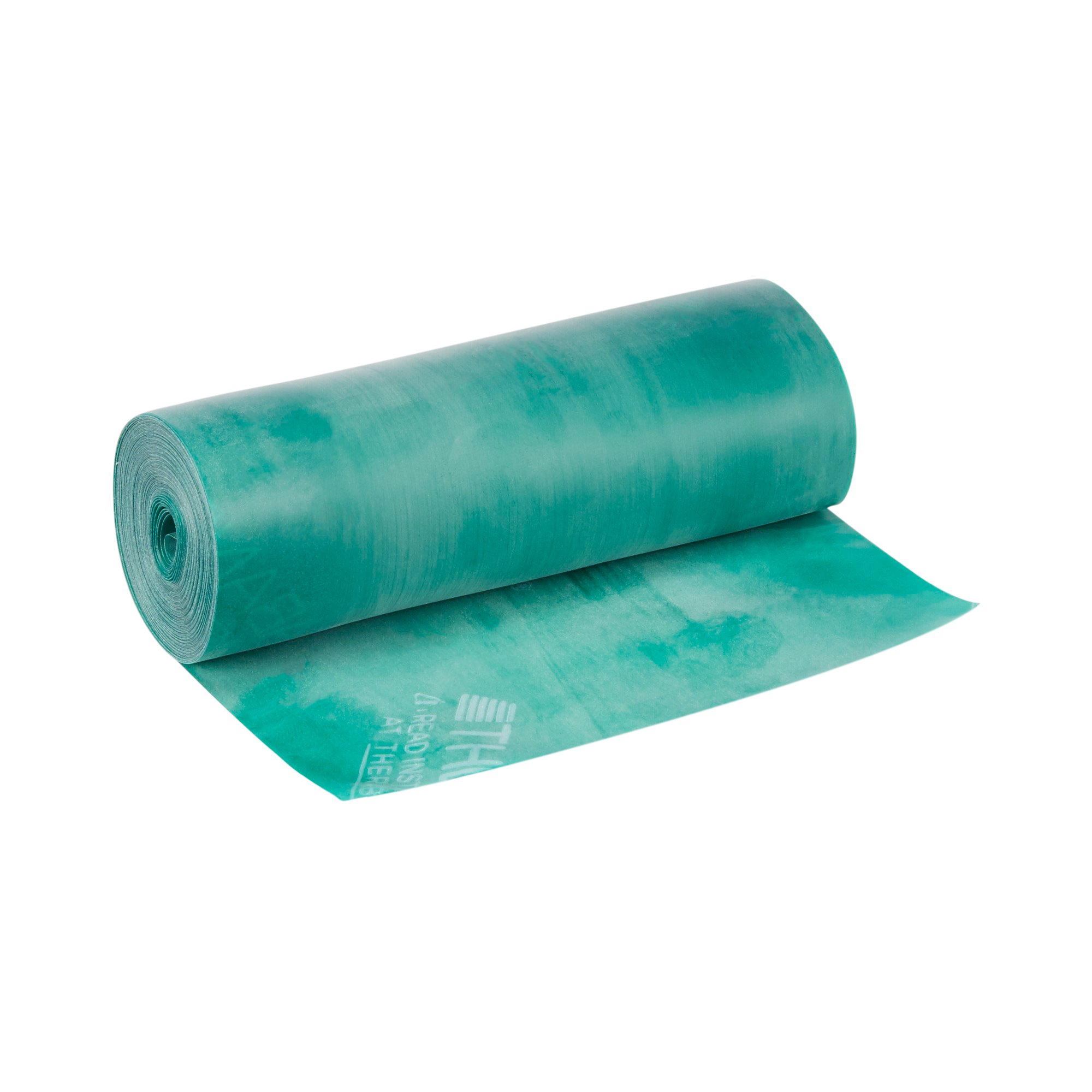 Fabrication Enterprises 10-1002 - TheraBand® Exercise Resistance Band, Green, 5 Inch x 6 Yard, Medium Resistance - 1/Each