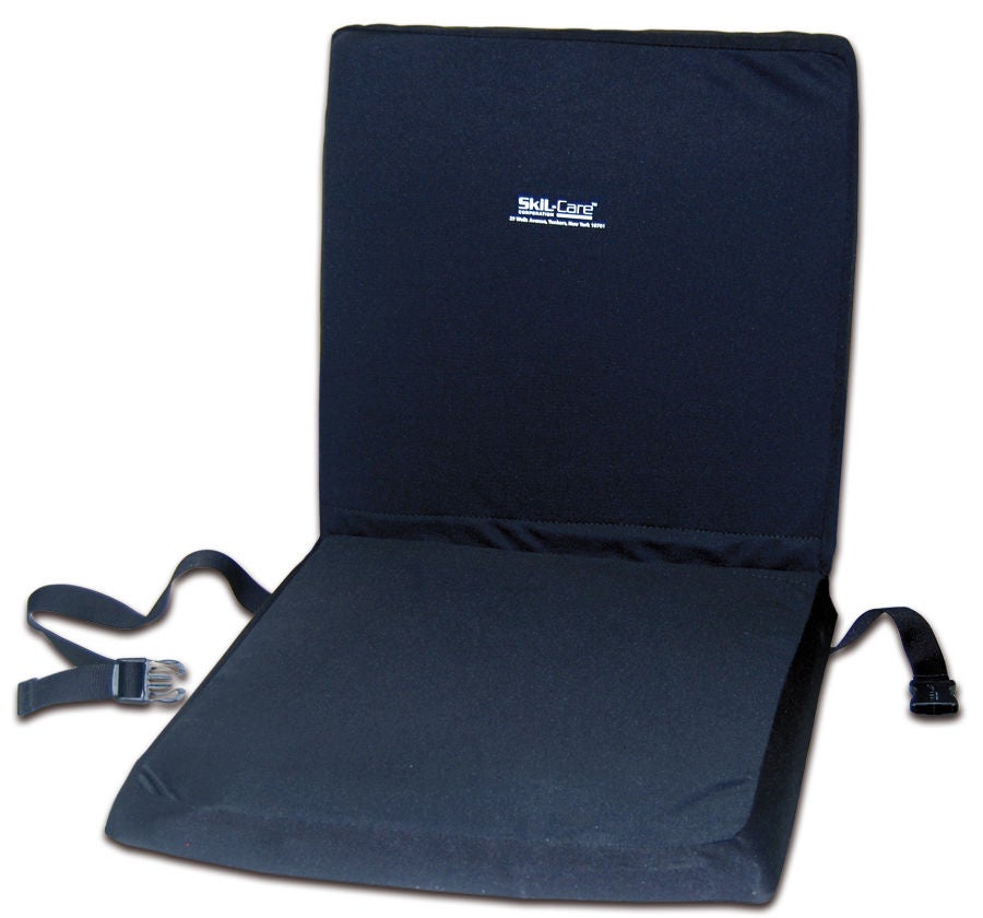 Skil-Care - 914444 Seat / Seat Back Cushion Combination with Coccyx Cutout Skil-Care™ 18 W X 16 D Inch Foam / Gel