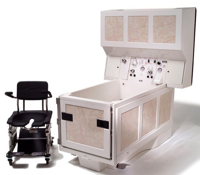 Apollo - WP6000A Seated Bathing System Apollo Advantage™ 6000 Fiberglass