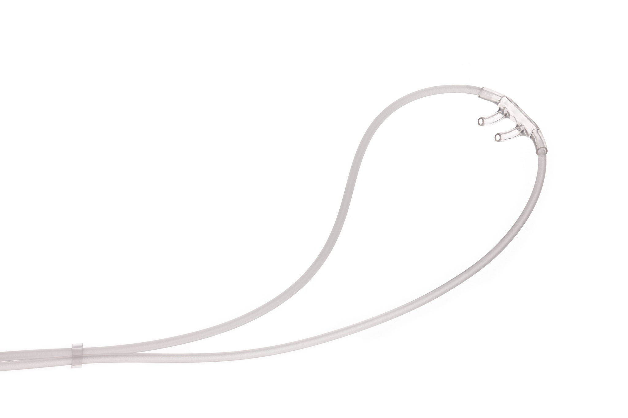 Medline - HUD1872 Nasal Cannula Softech® Plus Infant Curved Prongs 7 Foot Tubing Low Flow Rate