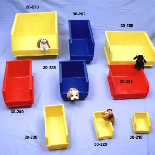 Healthmark Industries - 30-220 YL Storage Bin Yellow Plastic 7.38 X 4.12 X 3 Inch