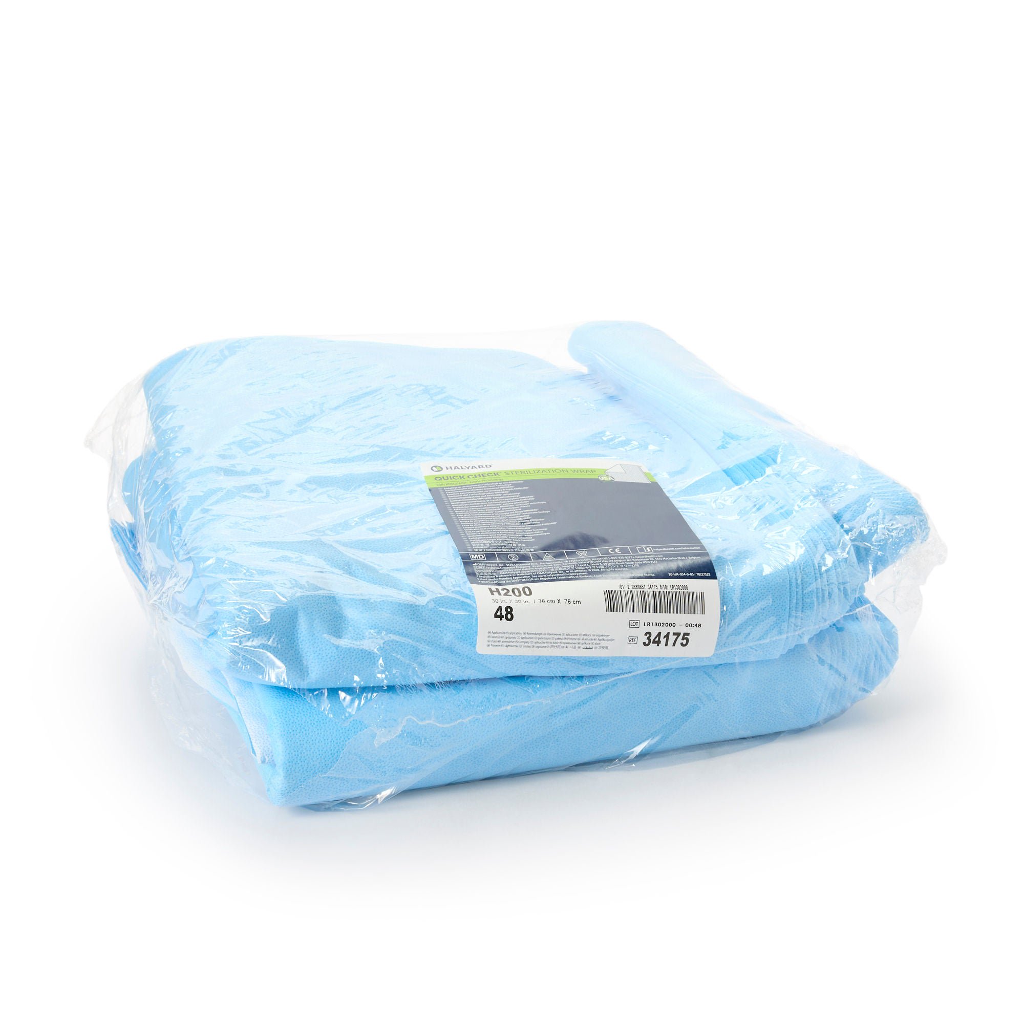 O&M Halyard Inc - 34175 Quick Check H600 Sterilization Wrap