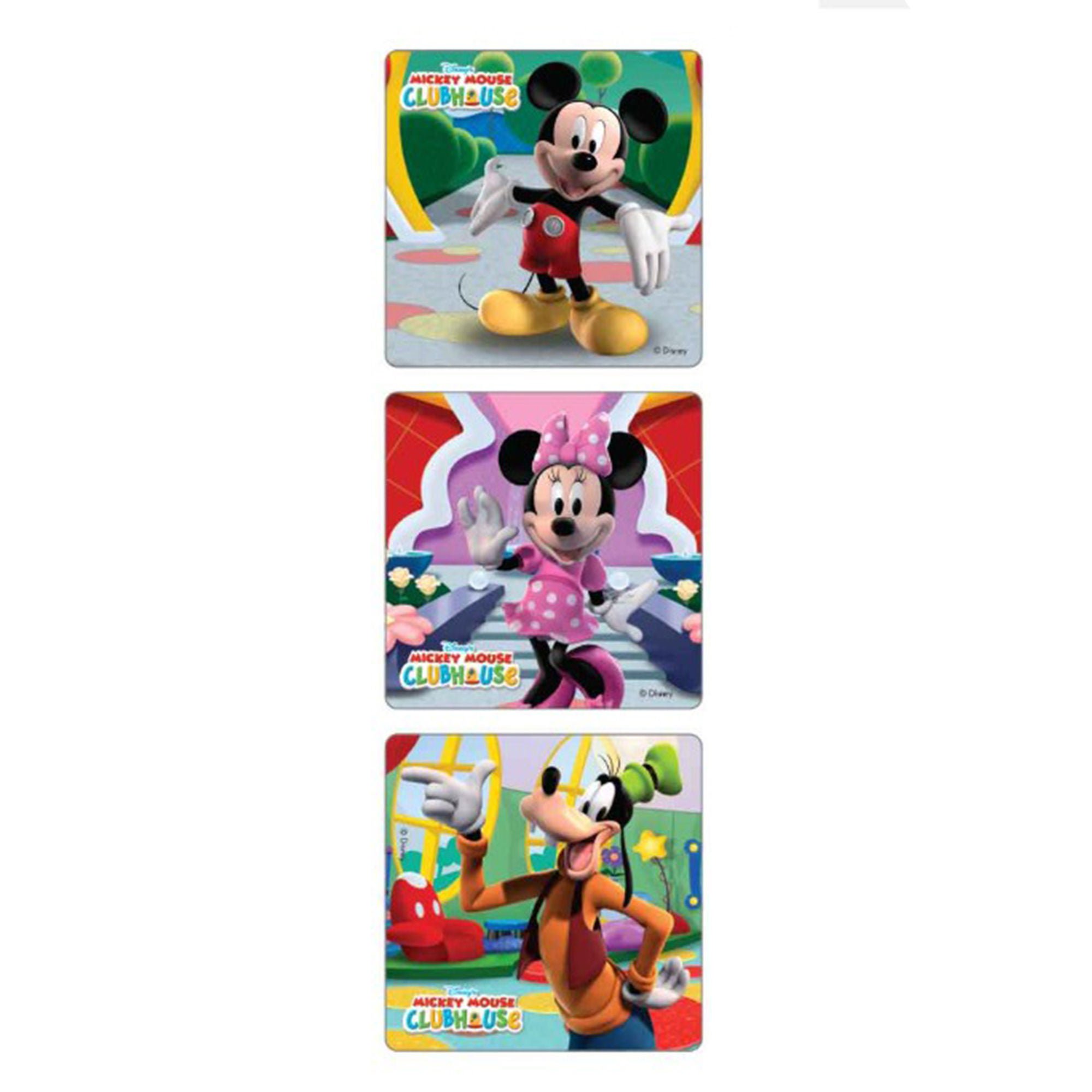 Medibadge - 2580P Sticker Disney® 75 per Pack Mickey Mouse Clubhouse 2-1/2 X 2-1/2 Inch
