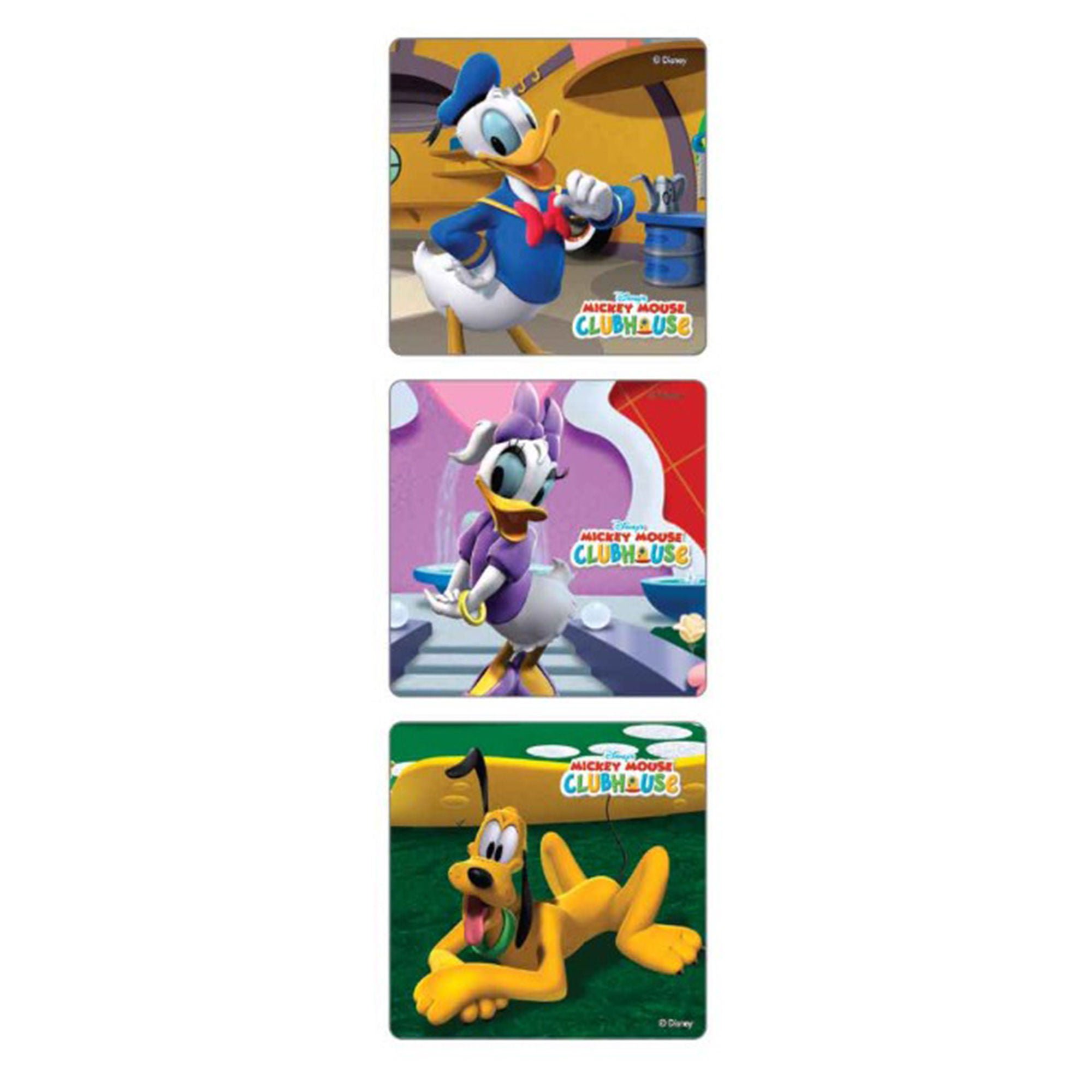 Medibadge - 2580P Sticker Disney® 75 per Pack Mickey Mouse Clubhouse 2-1/2 X 2-1/2 Inch
