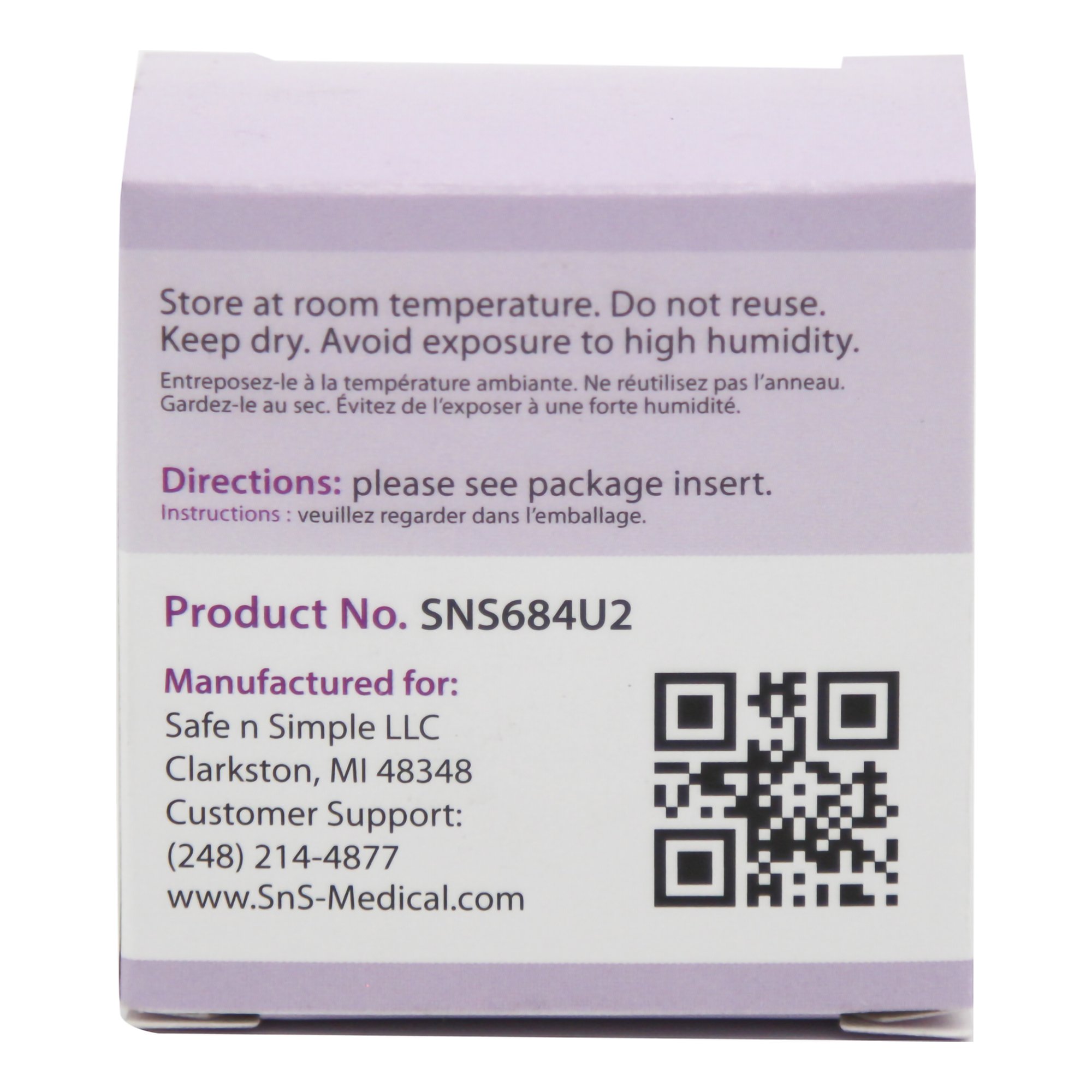 Safe N Simple SNS684U2 - Safe n Simple™ Adhesive Barrier Ring - 10/Box, 160/Case