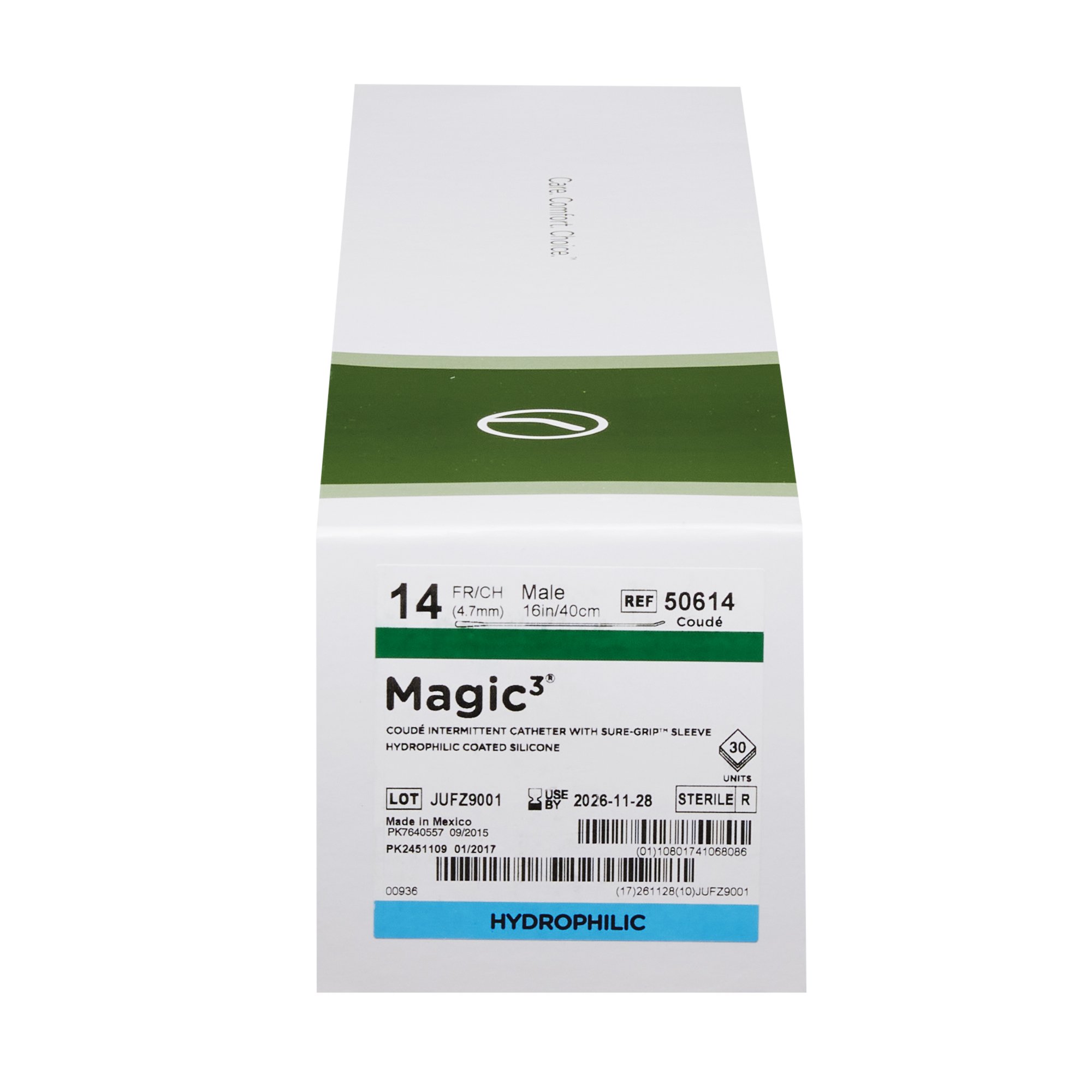Bard - 50614 Magic3® Urethral Catheter