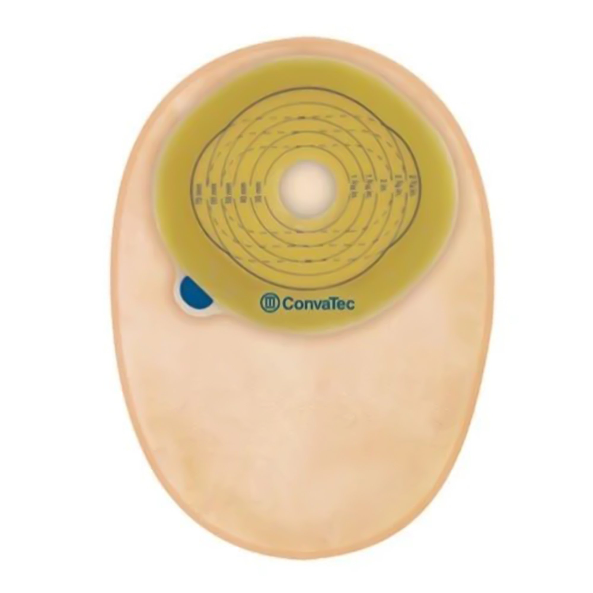 ConvaTec 416715 - Esteem® + One-Piece Closed End Opaque Filtered Ostomy Pouch, 2 Inch Stoma - 30/Box
